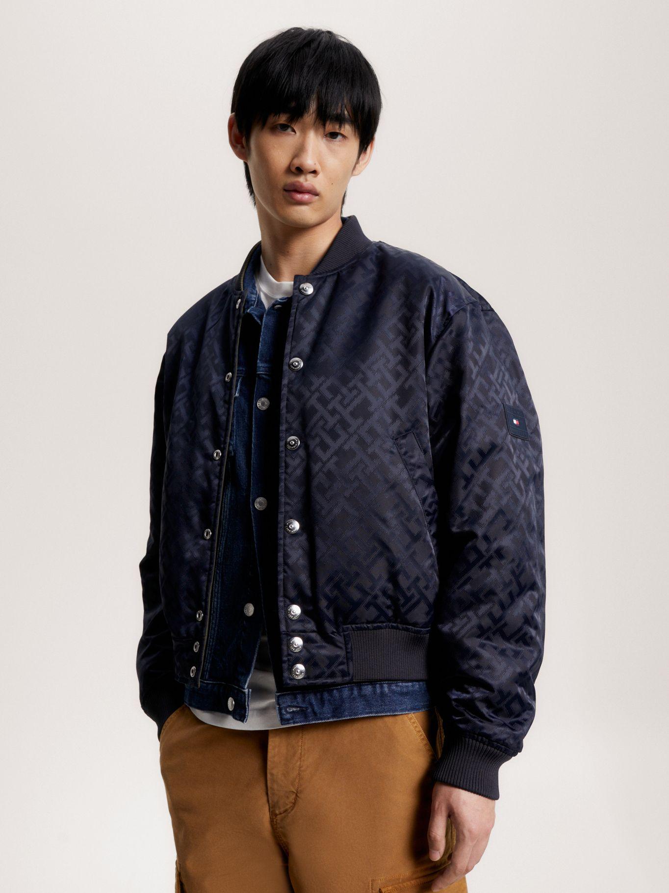 Chaqueta Bomber Reversible Verde Tommy Hilfiger-4
