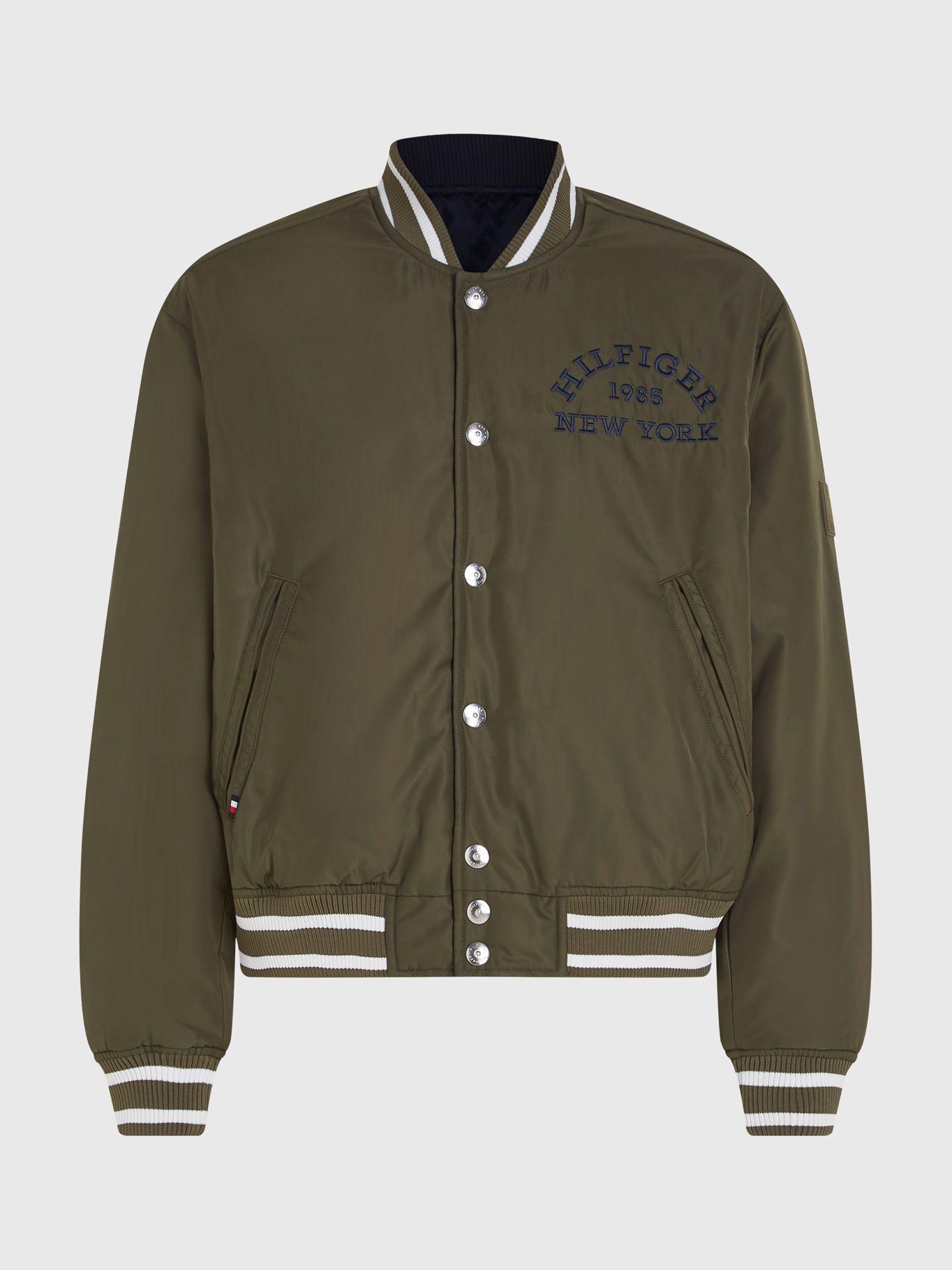 Chaqueta Bomber Reversible Verde Tommy Hilfiger-5
