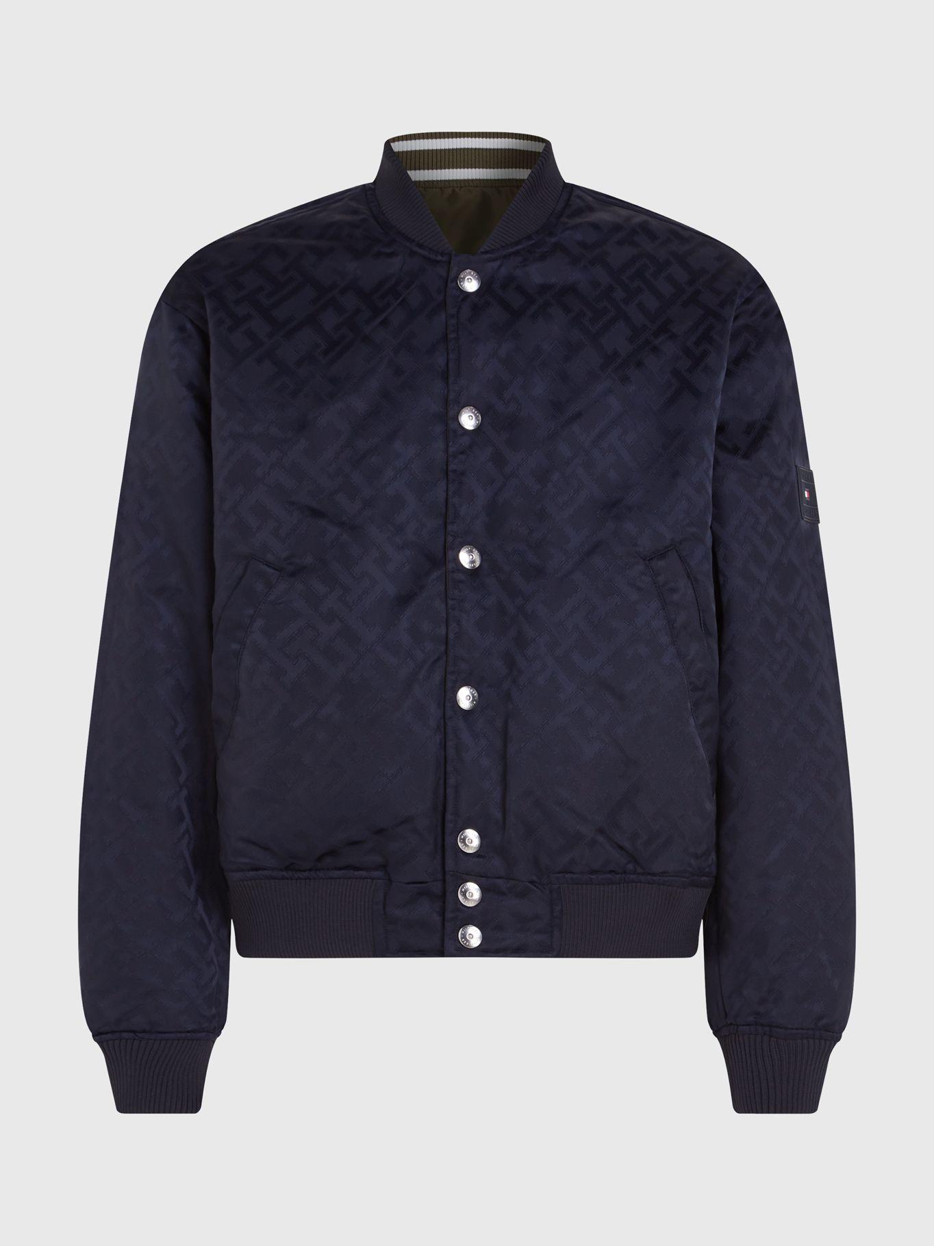 Chaqueta Bomber Reversible Verde Tommy Hilfiger-6
