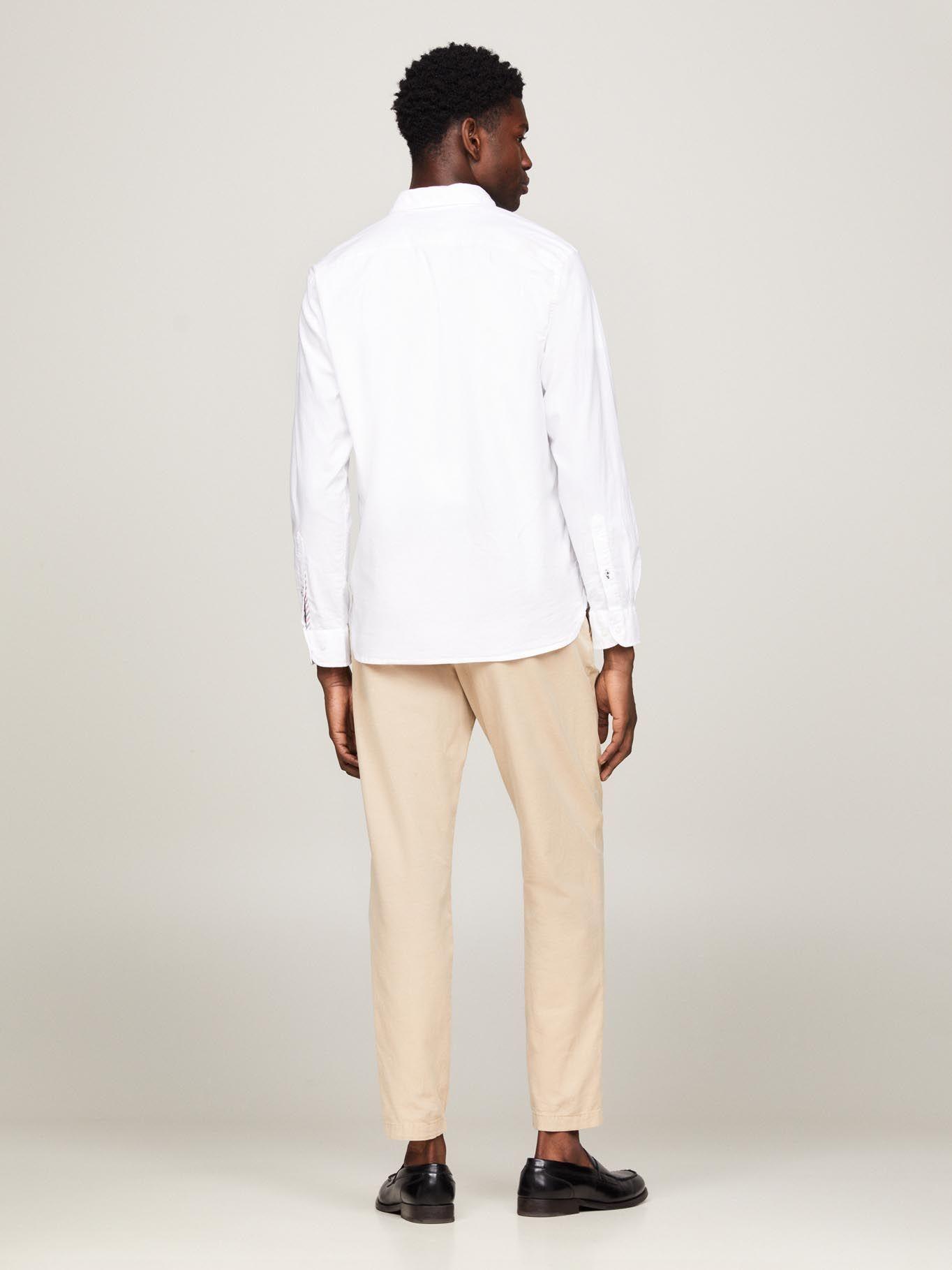 Camisa Oxford Flex 1985 Blanco Tommy Hilfiger-2