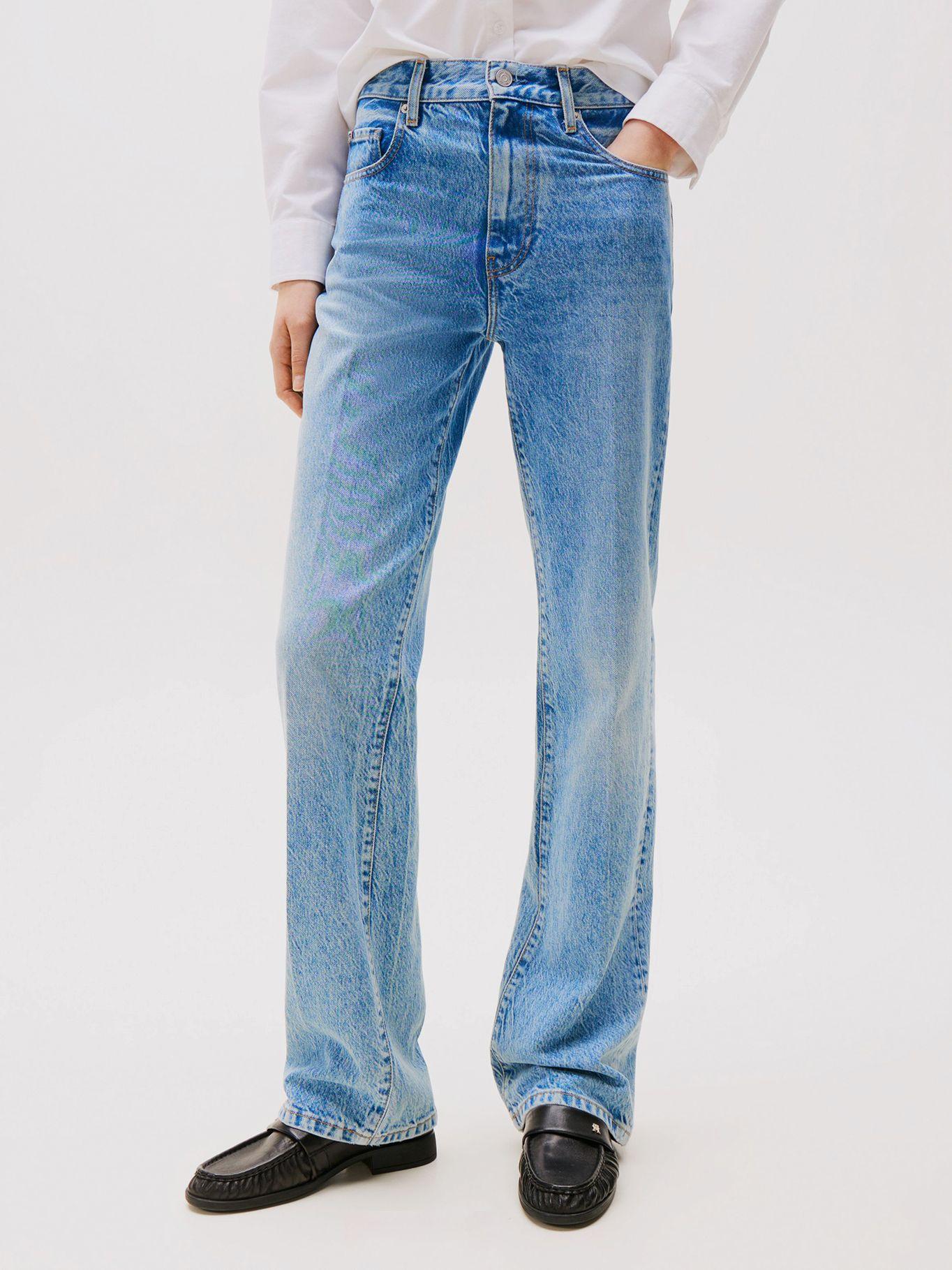 Jeans Bootcut Relaxed De Talle Alto Azul Tommy Hilfiger-1