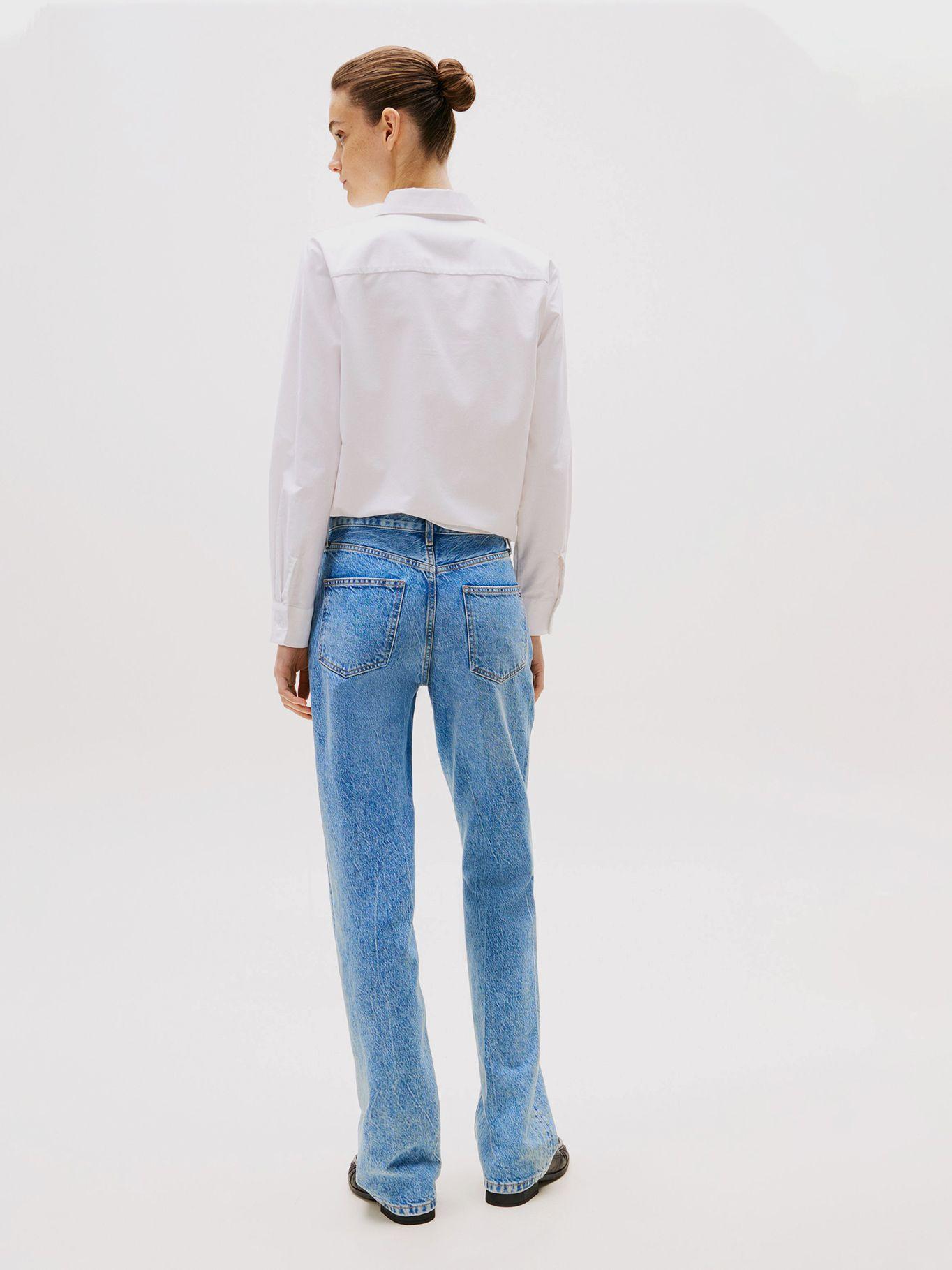 Jeans Bootcut Relaxed De Talle Alto Azul Tommy Hilfiger-2