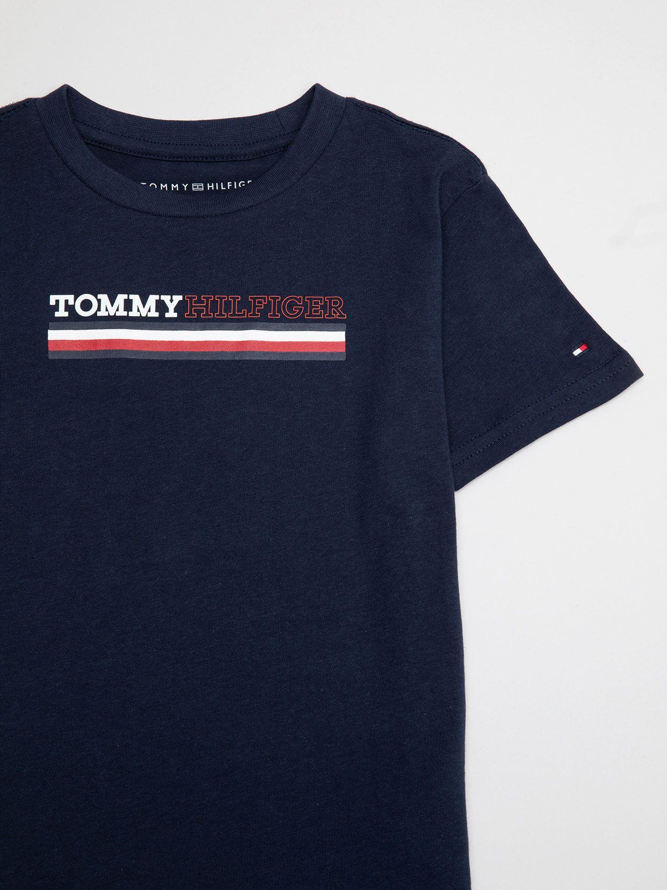 Polera Con Logo Signature Azul Tommy Hilfiger-2
