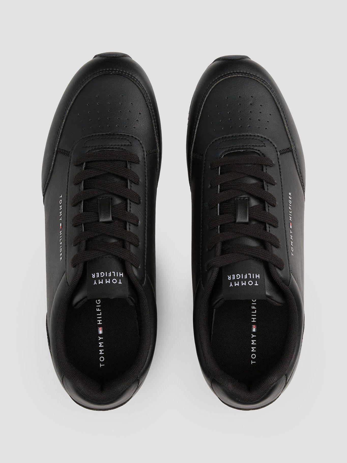 Zapatilla Con Logo Y Suela Dentada Negro Tommy Hilfiger-2