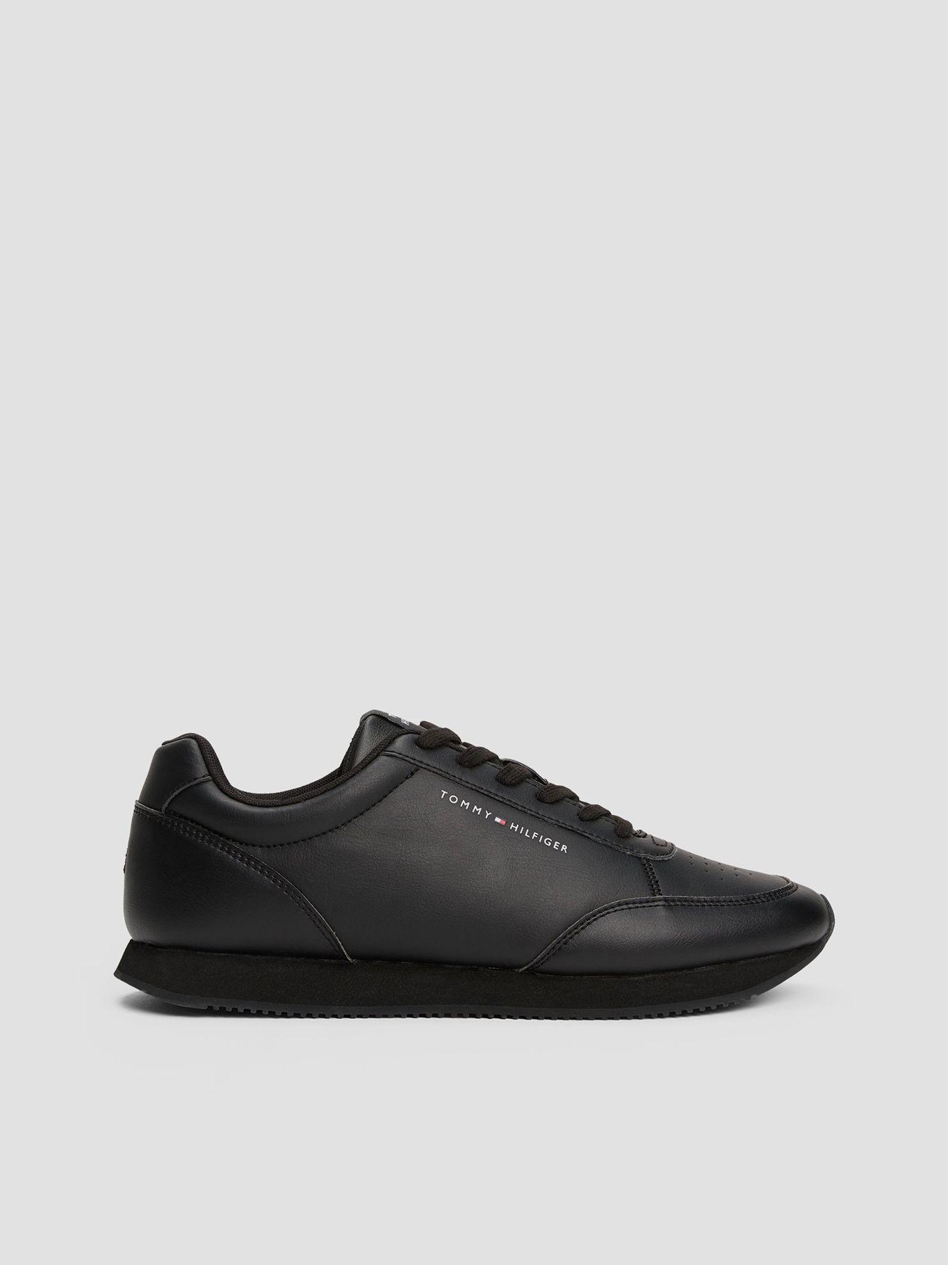 Zapatilla Con Logo Y Suela Dentada Negro Tommy Hilfiger-4