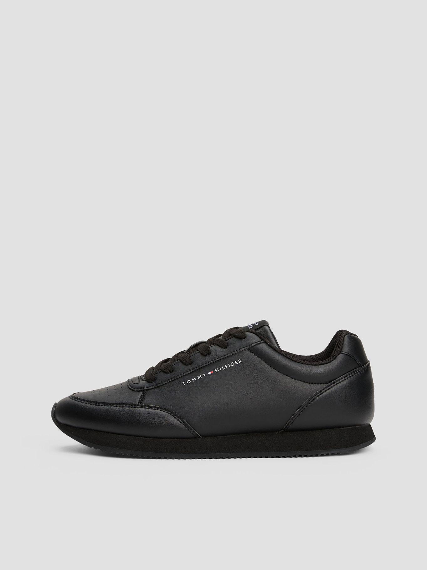 Zapatilla Con Logo Y Suela Dentada Negro Tommy Hilfiger-5