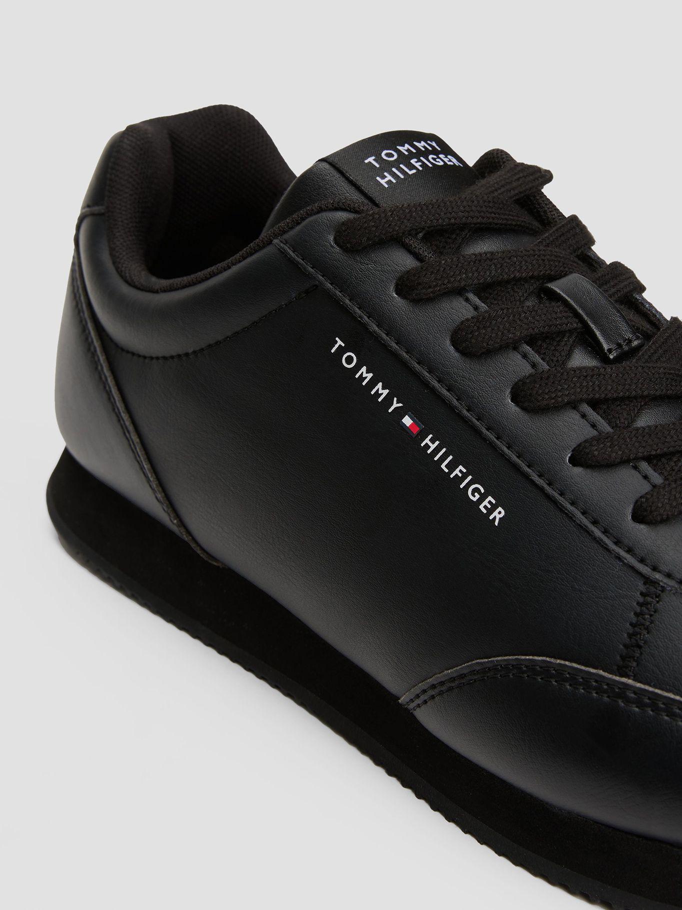 Zapatilla Con Logo Y Suela Dentada Negro Tommy Hilfiger-6