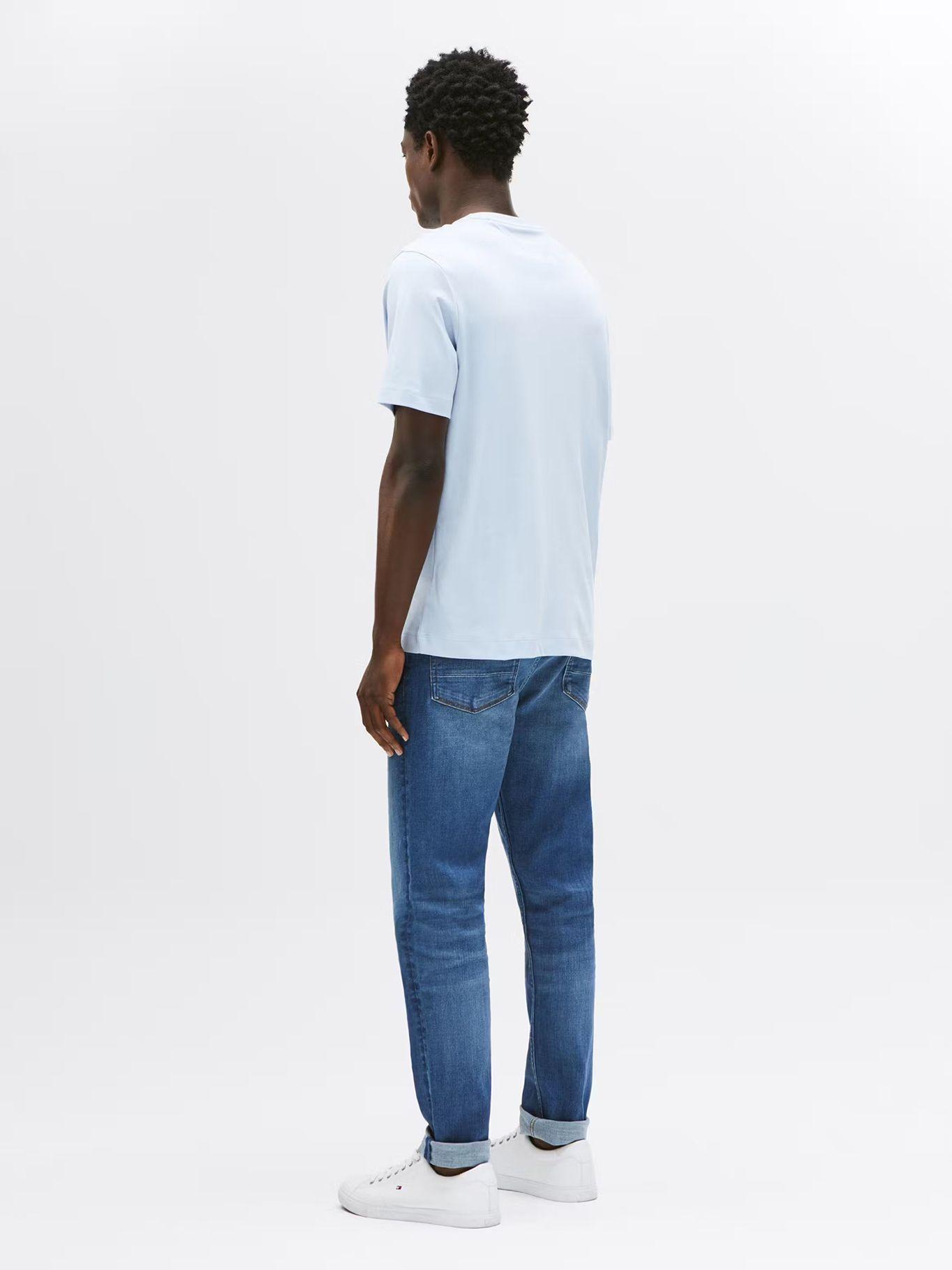 Polera de Logo Monogram Celeste Tommy Hilfiger-3