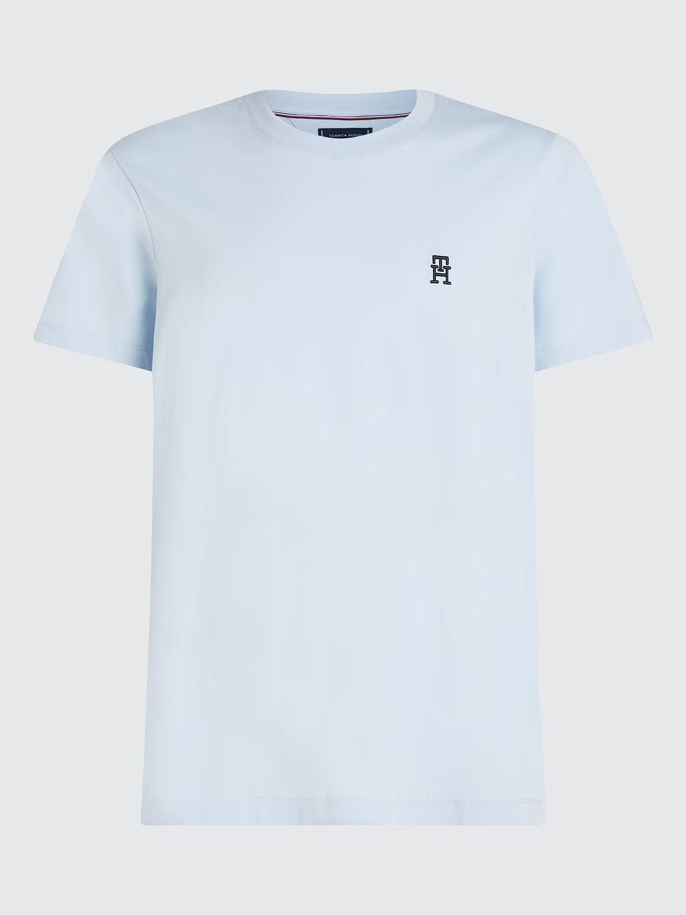 Polera de Logo Monogram Celeste Tommy Hilfiger-5