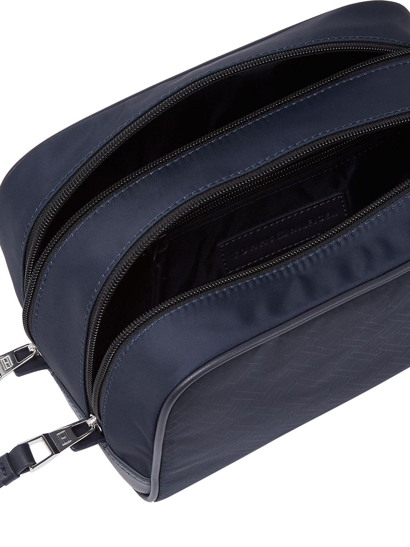 Neceser Doble Signature Azul Tommy Hilfiger JN2-2