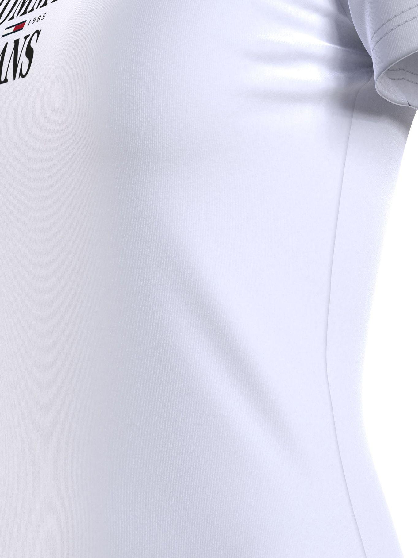 Polera Essential Skinny Con Logo Blanco Tommy Hilfiger-4