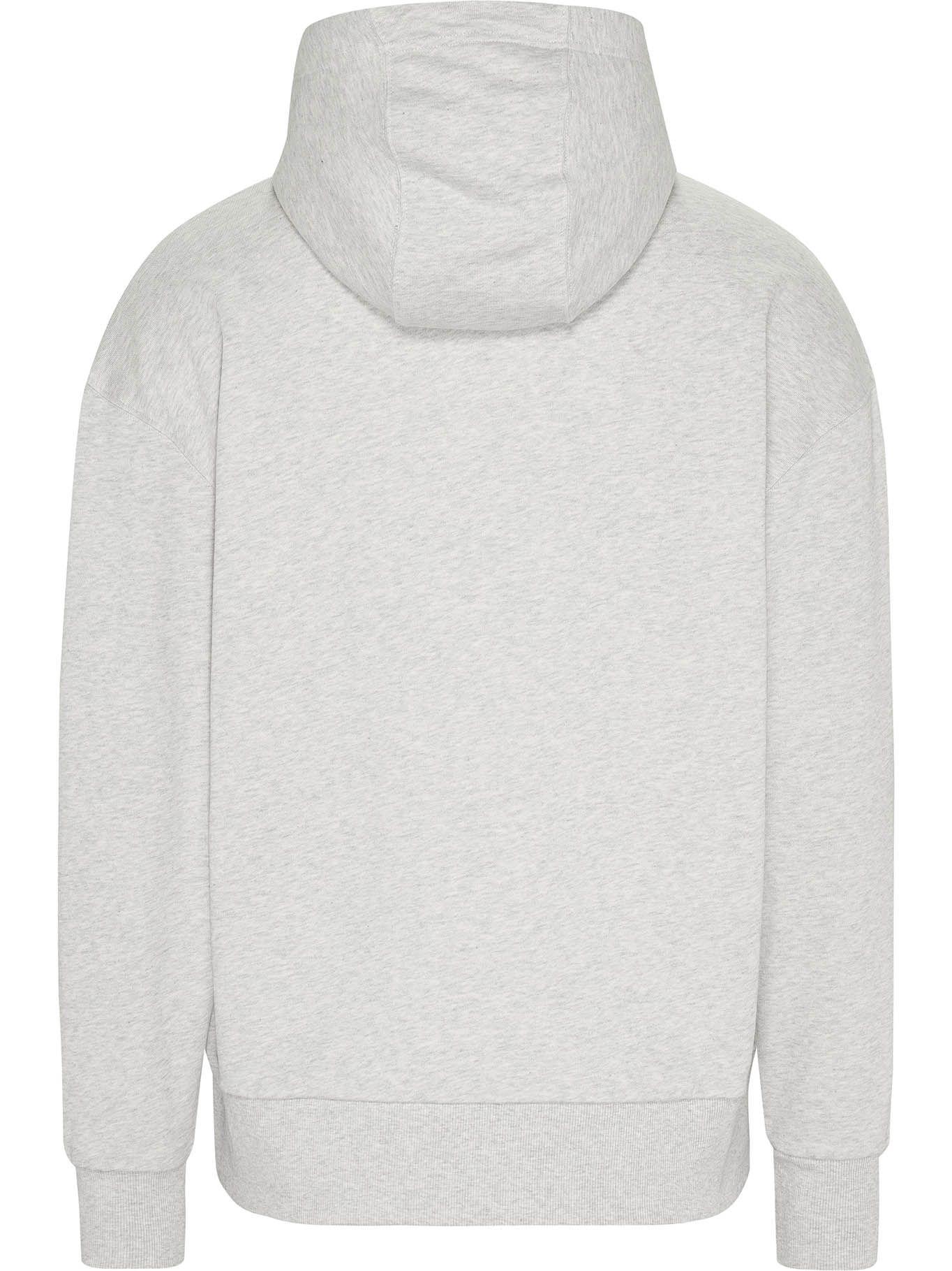 Polerón Hoodie Athletic Con Logo Gris Tommy Jeans-1