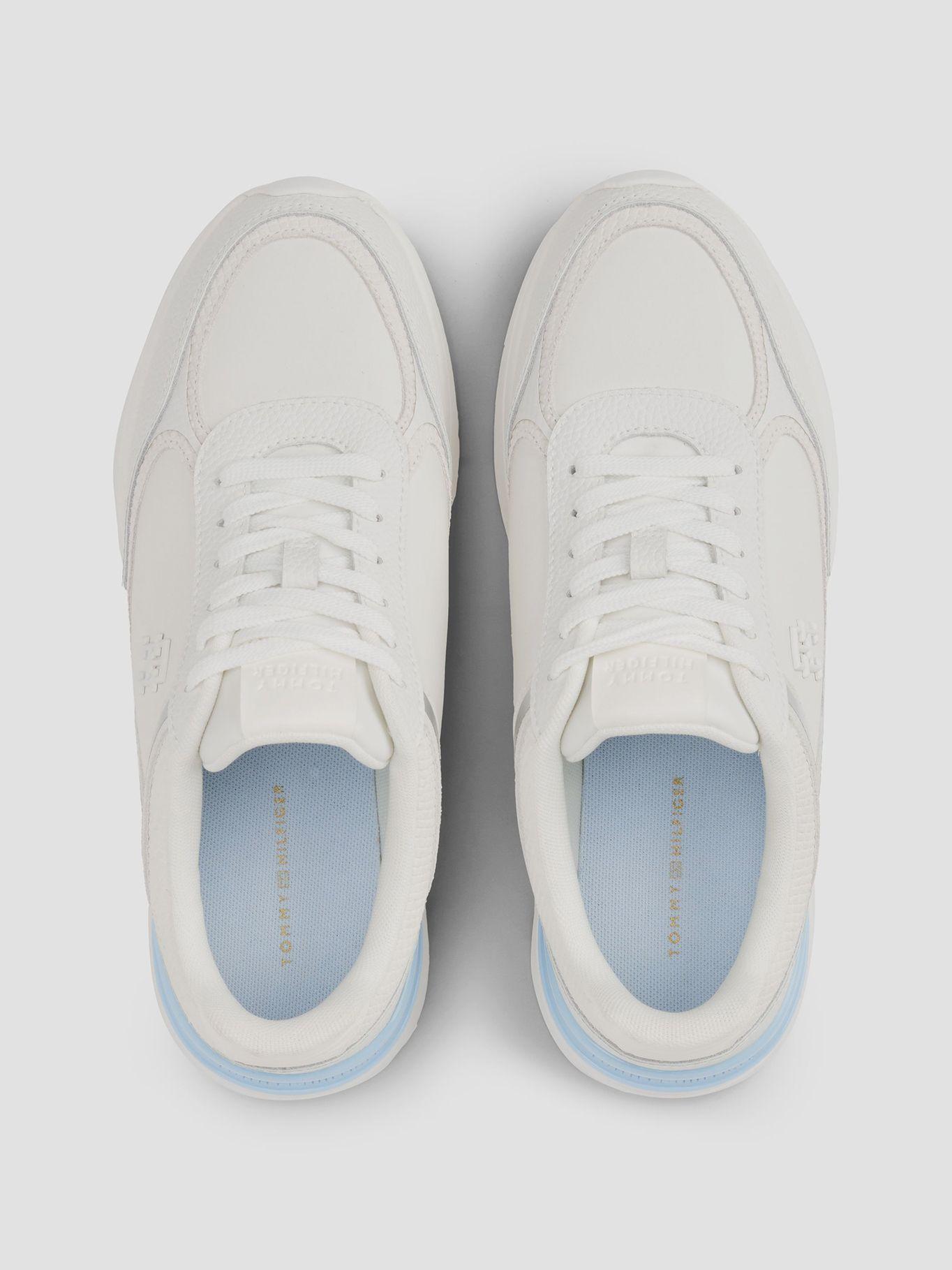 Zapatillas Con Texturas Mixtas Blanco Tommy Hilfiger-2