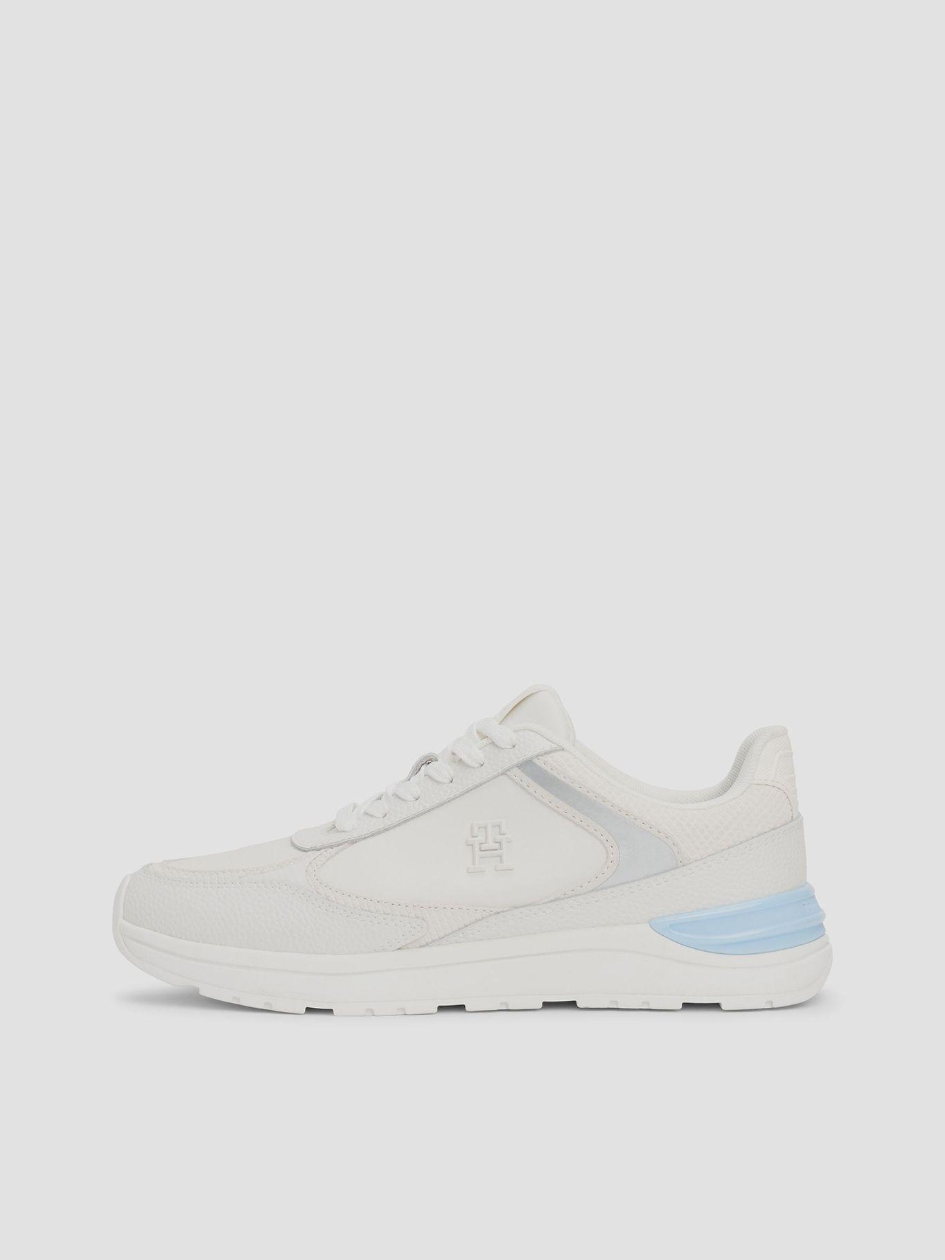 Zapatillas Con Texturas Mixtas Blanco Tommy Hilfiger-5