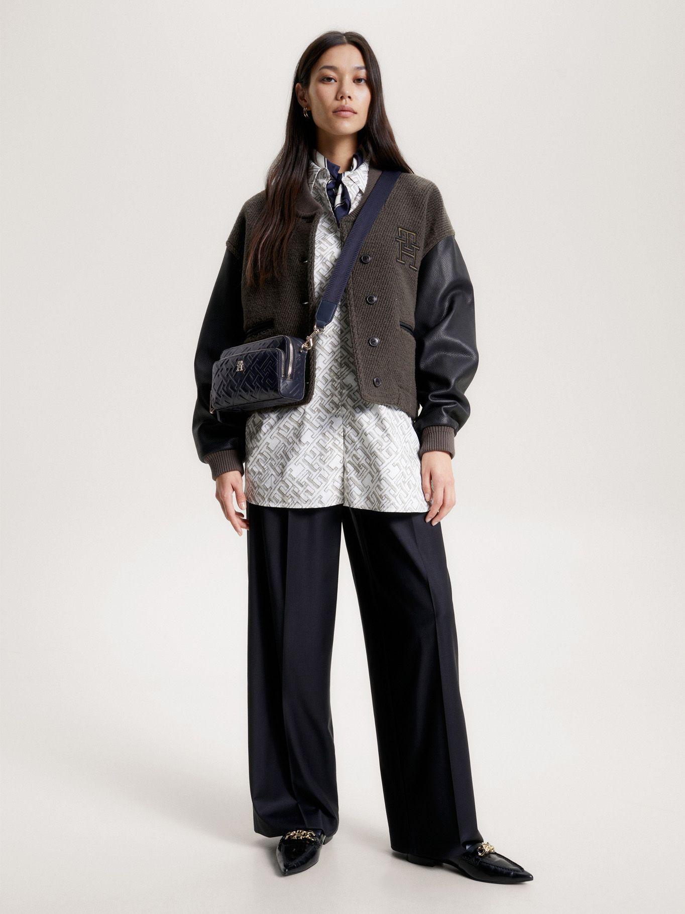 Bandolera Iconic Monogram Azul Tommy Hilfiger-1