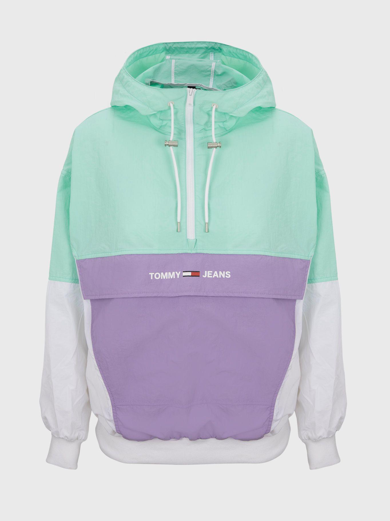 Chaqueta Color block Verde Tommy Jeans F2-0