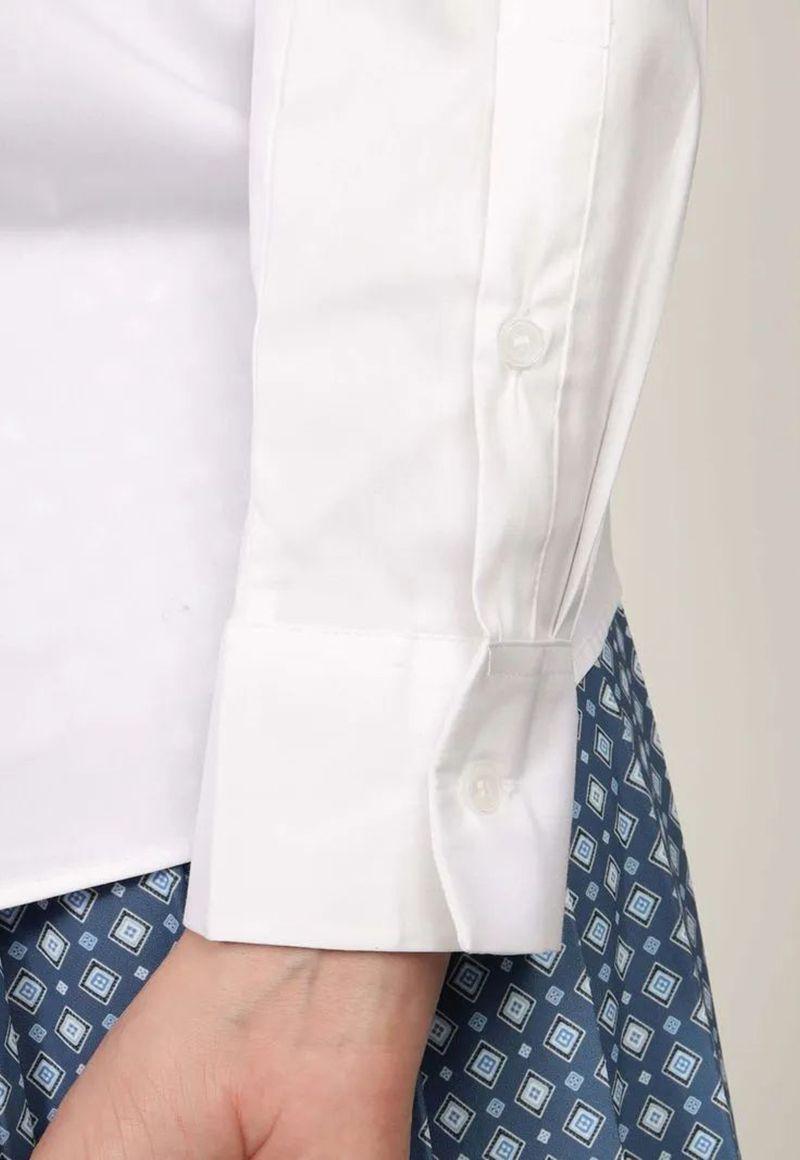Camisa De Popelín Regular Fit Blanco Tommy Hilfiger-4
