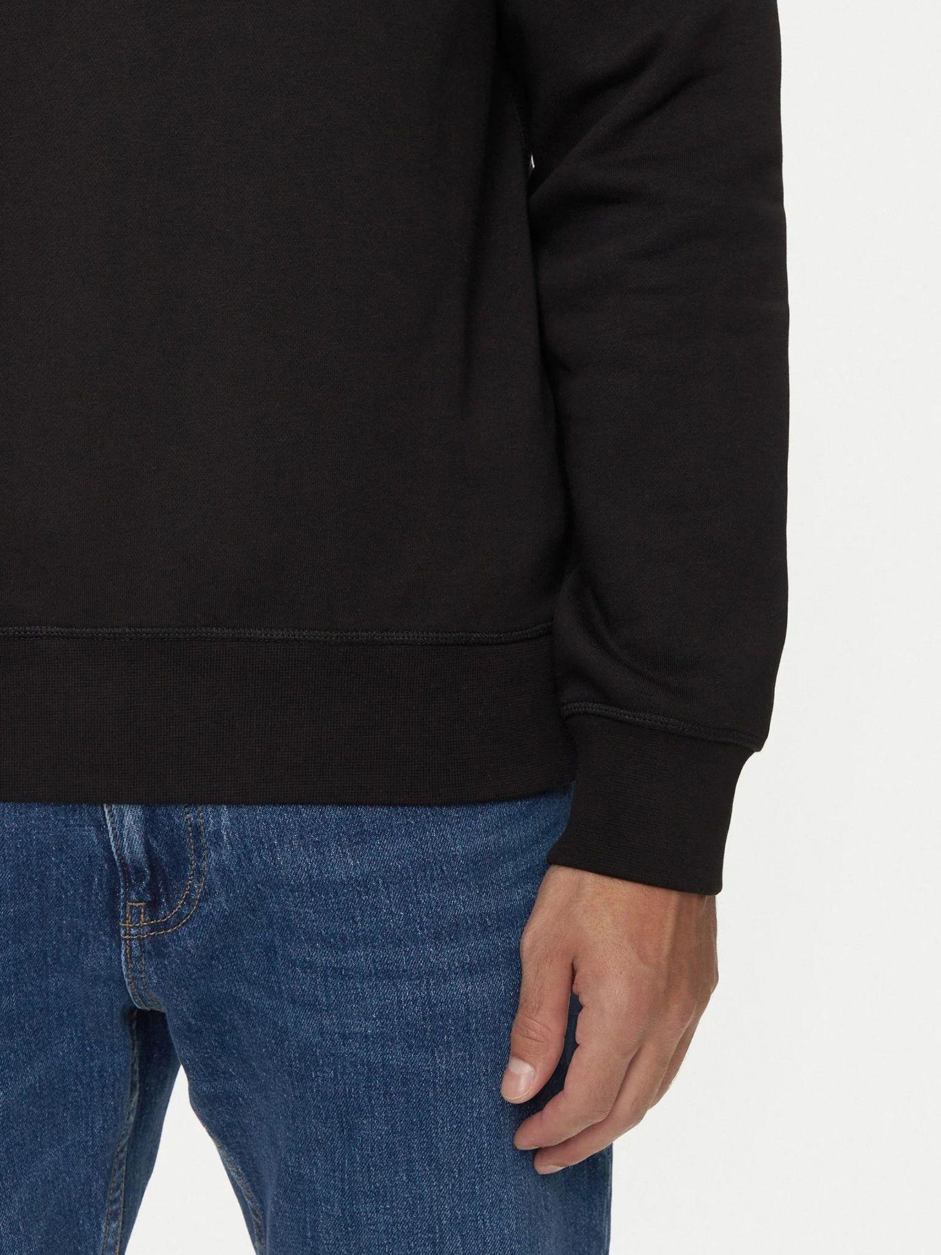 Polerón Stack Con Logo En Pecho Negro Tommy Hilfiger-4