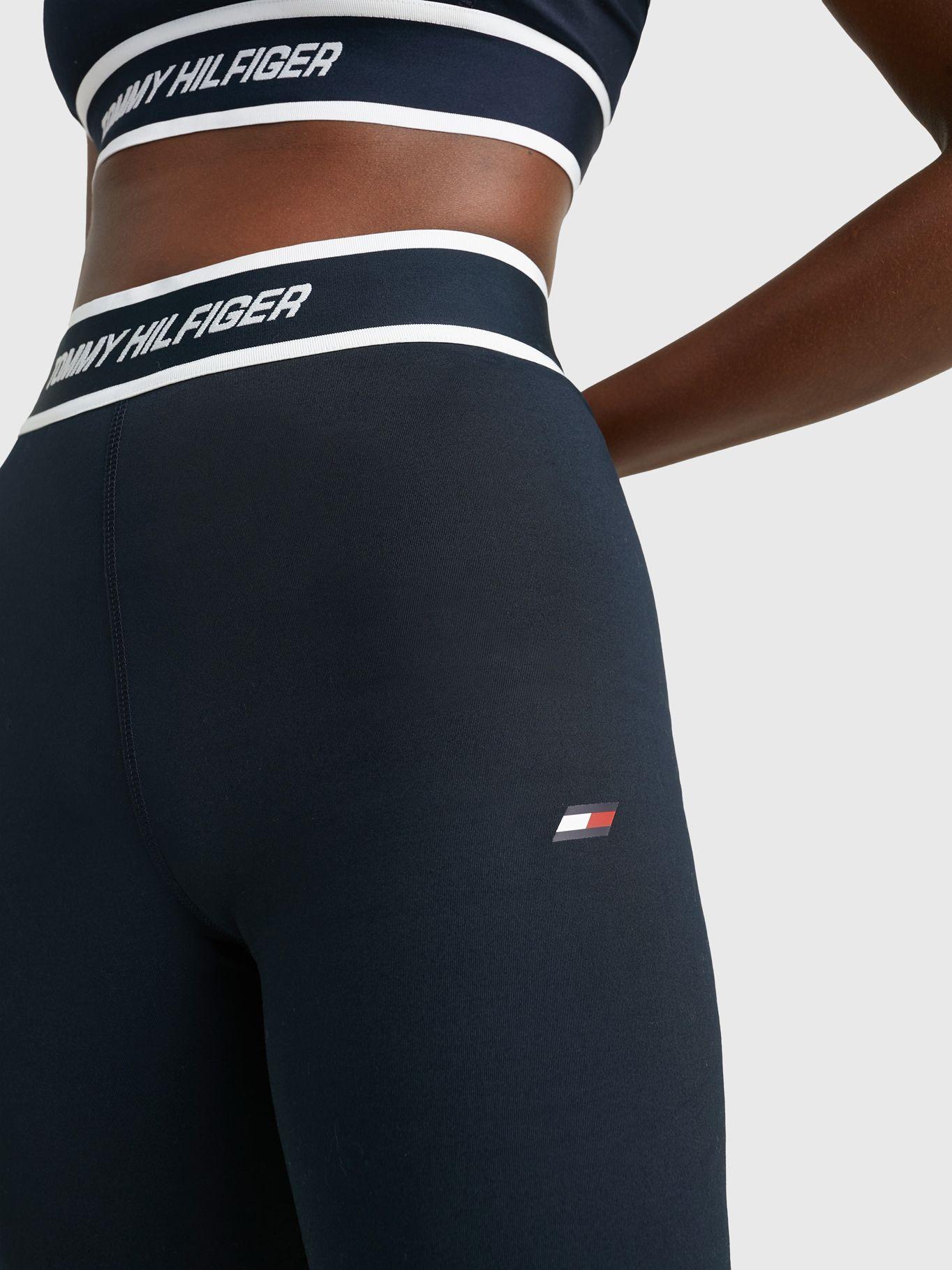 Calzas Sport Fitted Con Logo  Azul Tommy Hilfiger-3