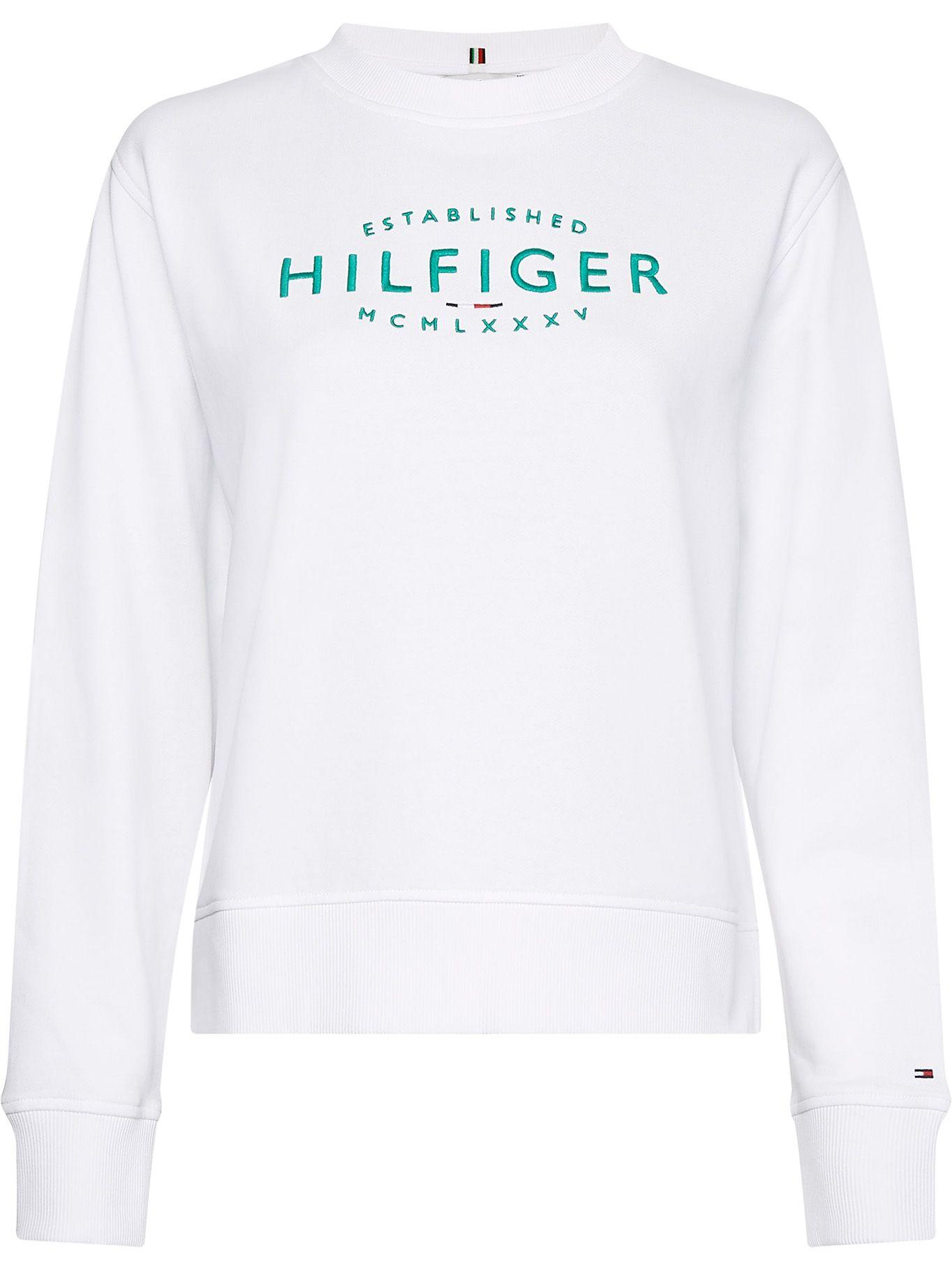 Polerón New Logo Blanco Tommy Hilfiger-0