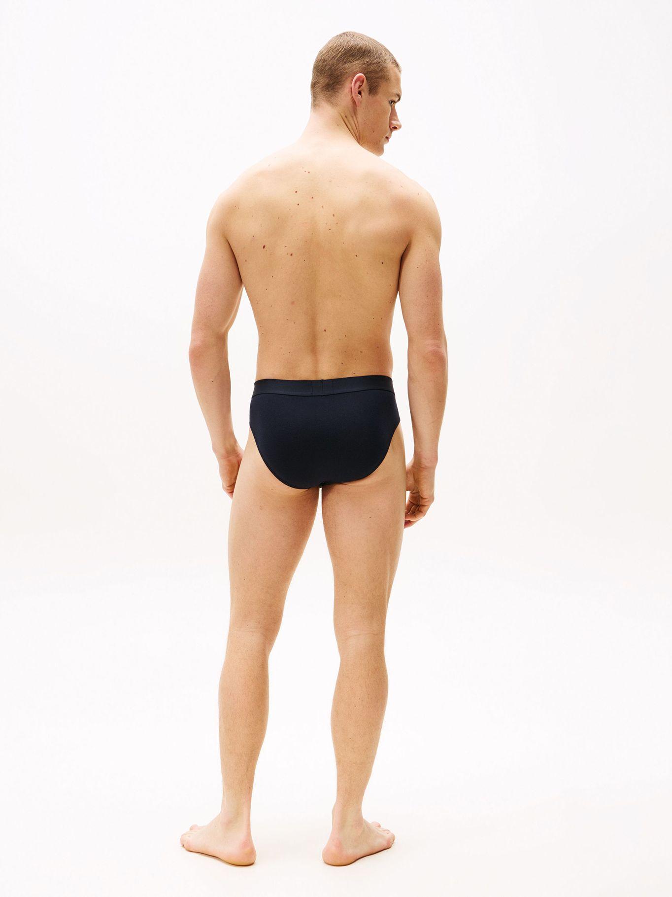 Pack De 3 Slip Con Logo Azul Tommy Hilfiger-3