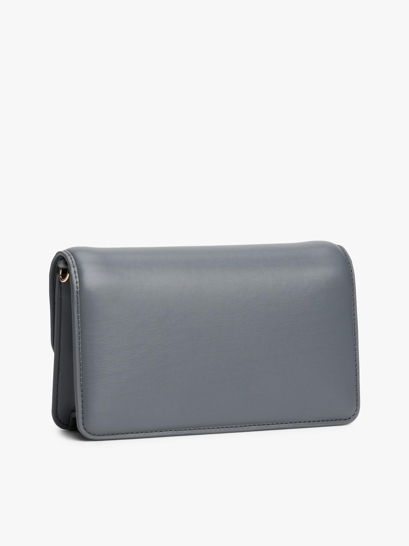 Cartera Heritage Con Monograma Th Tommy Hilfiger Gris-2