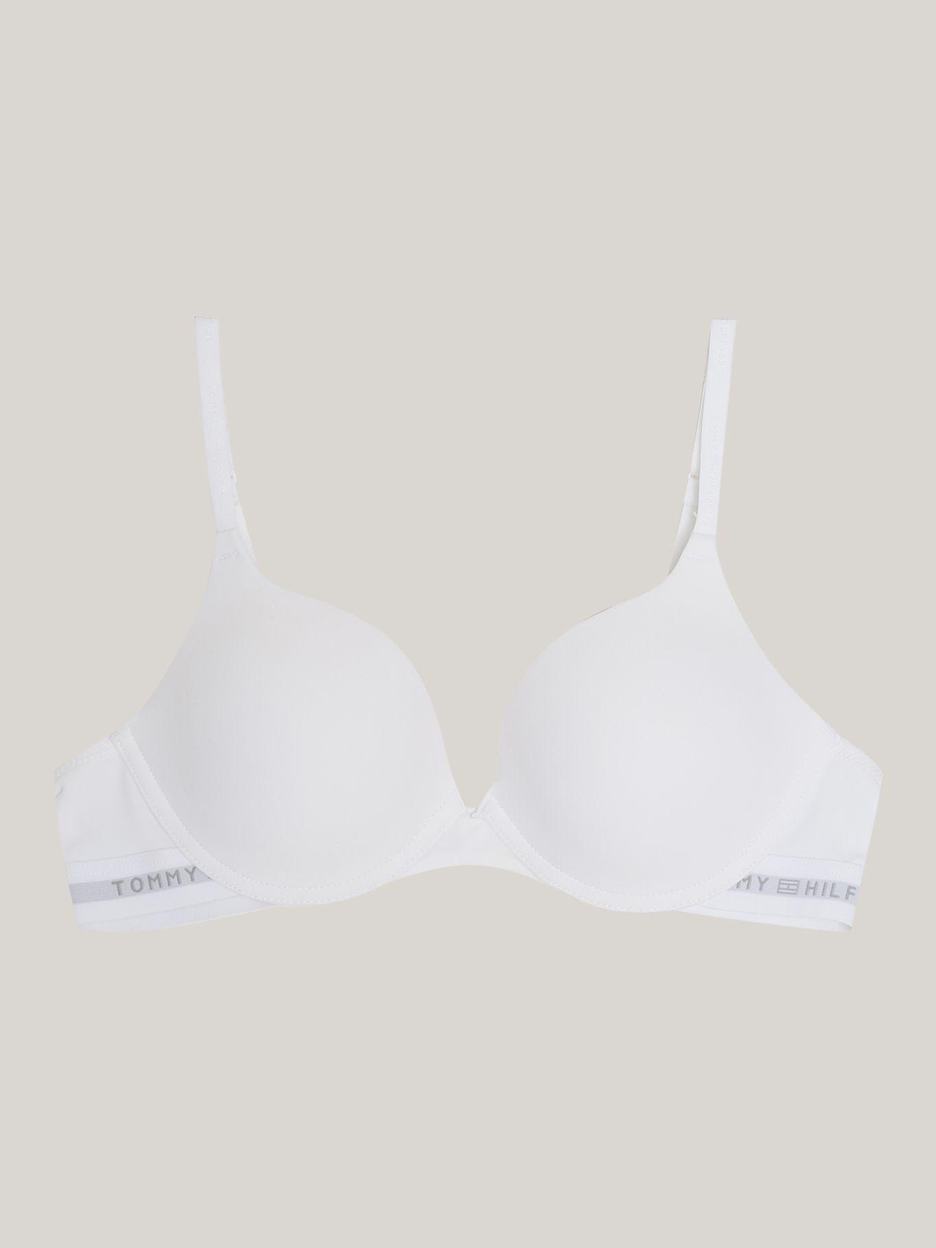 Brassier Mujer Push Up Y Logo Blanco Tommy Hilfiger-4