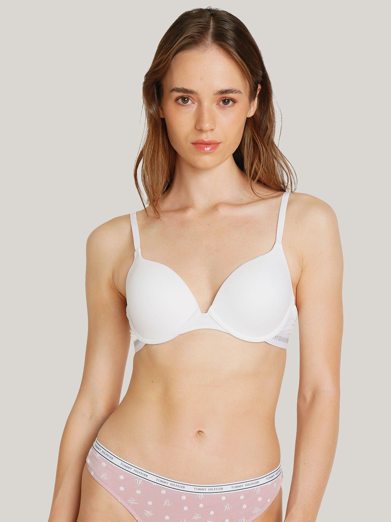 Brassier Mujer Push Up Y Logo Blanco Tommy Hilfiger-2