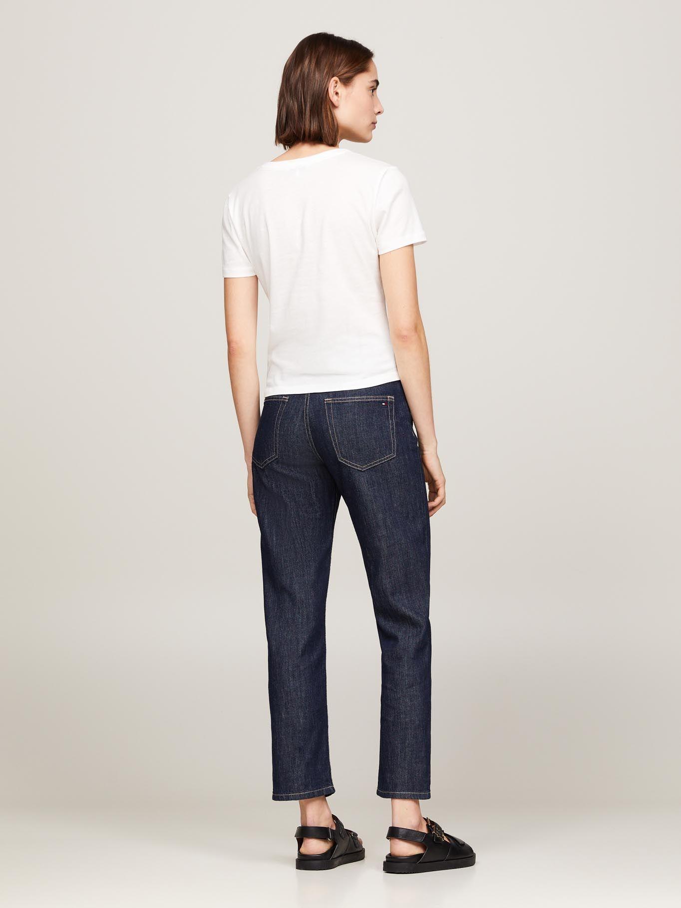 Polera Slim Con Logo Sport Blanco Tommy Hilfiger-2