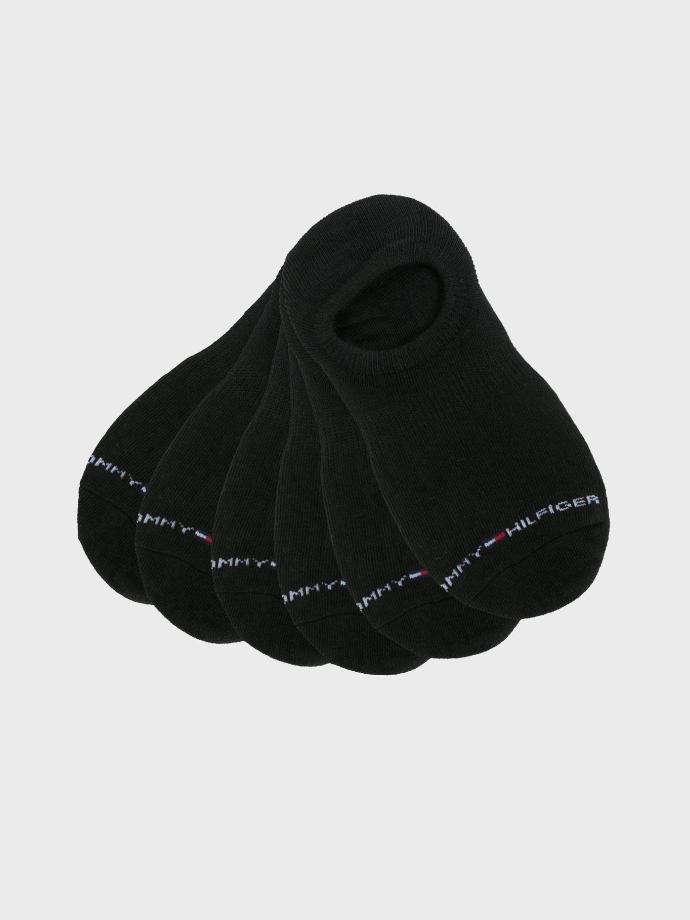 Pack de 6 pares de calcetines invisibles con logo-0