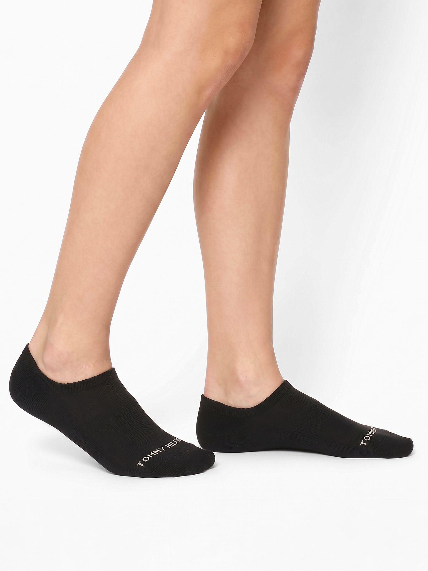 Pack de 6 pares de calcetines invisibles con logo-1