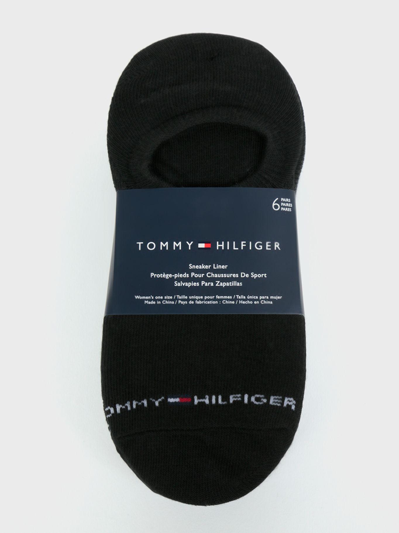 Pack de 6 pares de calcetines invisibles con logo-2