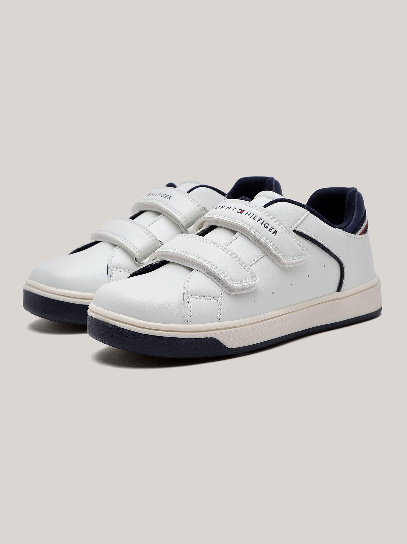 Zapatilla Niña Velcro Solid Blanco Tommy Hilfiger-4