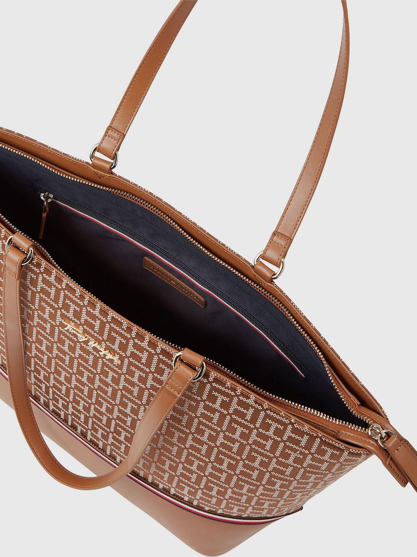 Tote Jacquard Latam Café Tommy Hilfiger-2