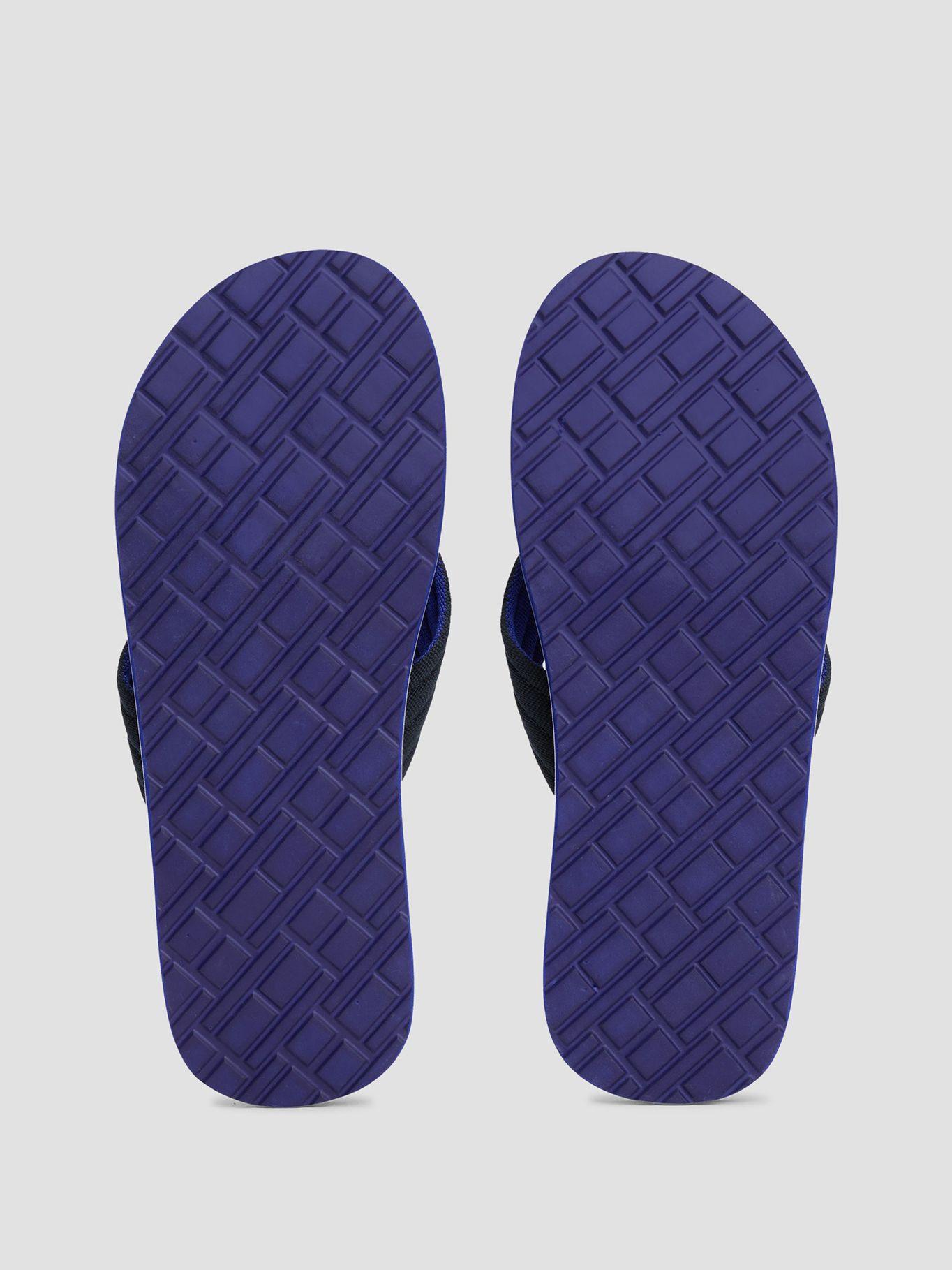 Sandalias De Tela Trenzada Con Logo Azul Tommy Hilfiger-3