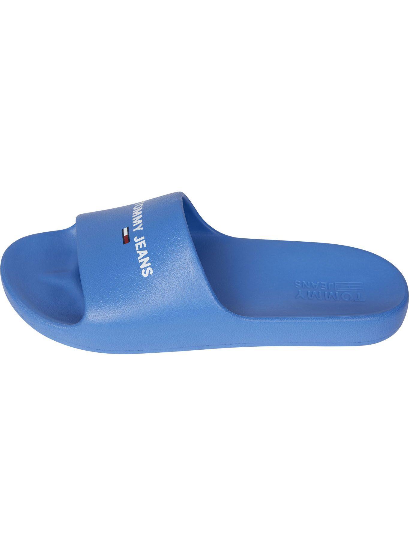 Sandalias De Piscina Con Logo Celeste Tommy jeans-0