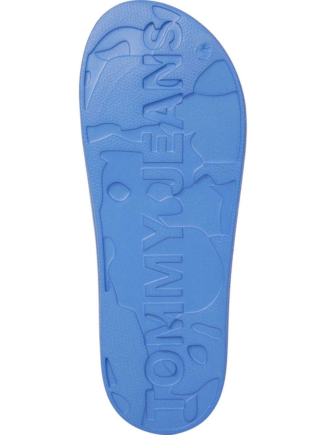 Sandalias De Piscina Con Logo Celeste Tommy jeans-3