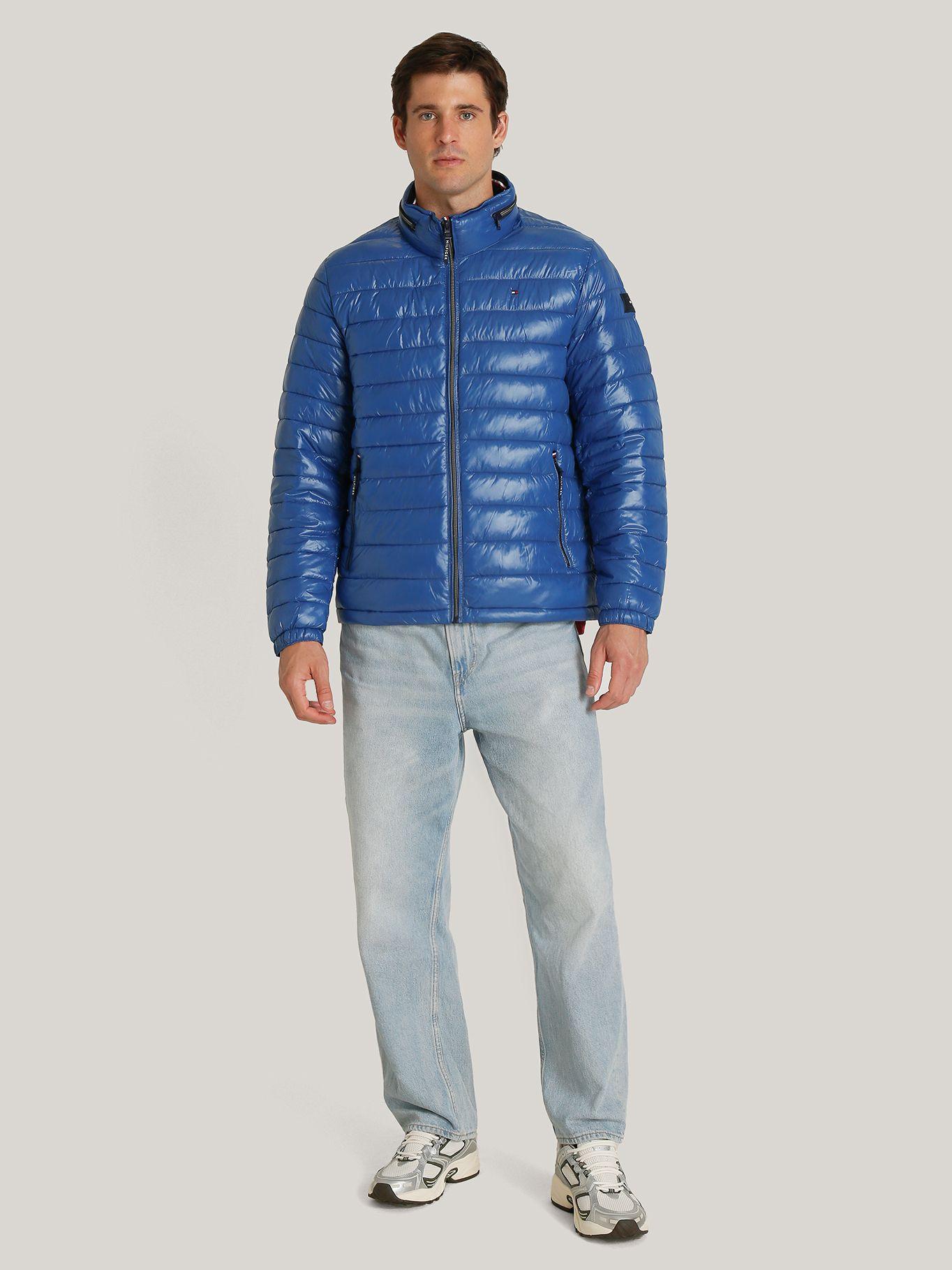 Parka Polished Con Logo NRO Azul Tommy Hilfiger-1