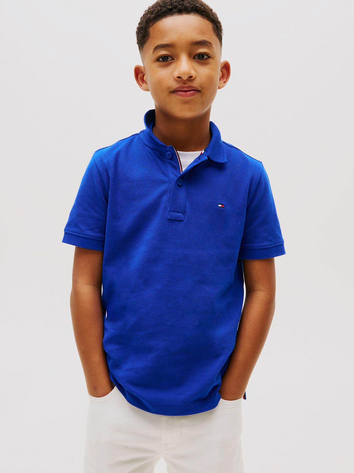 Polo Logo Regular Essential Azul Tommy Hilfiger-0