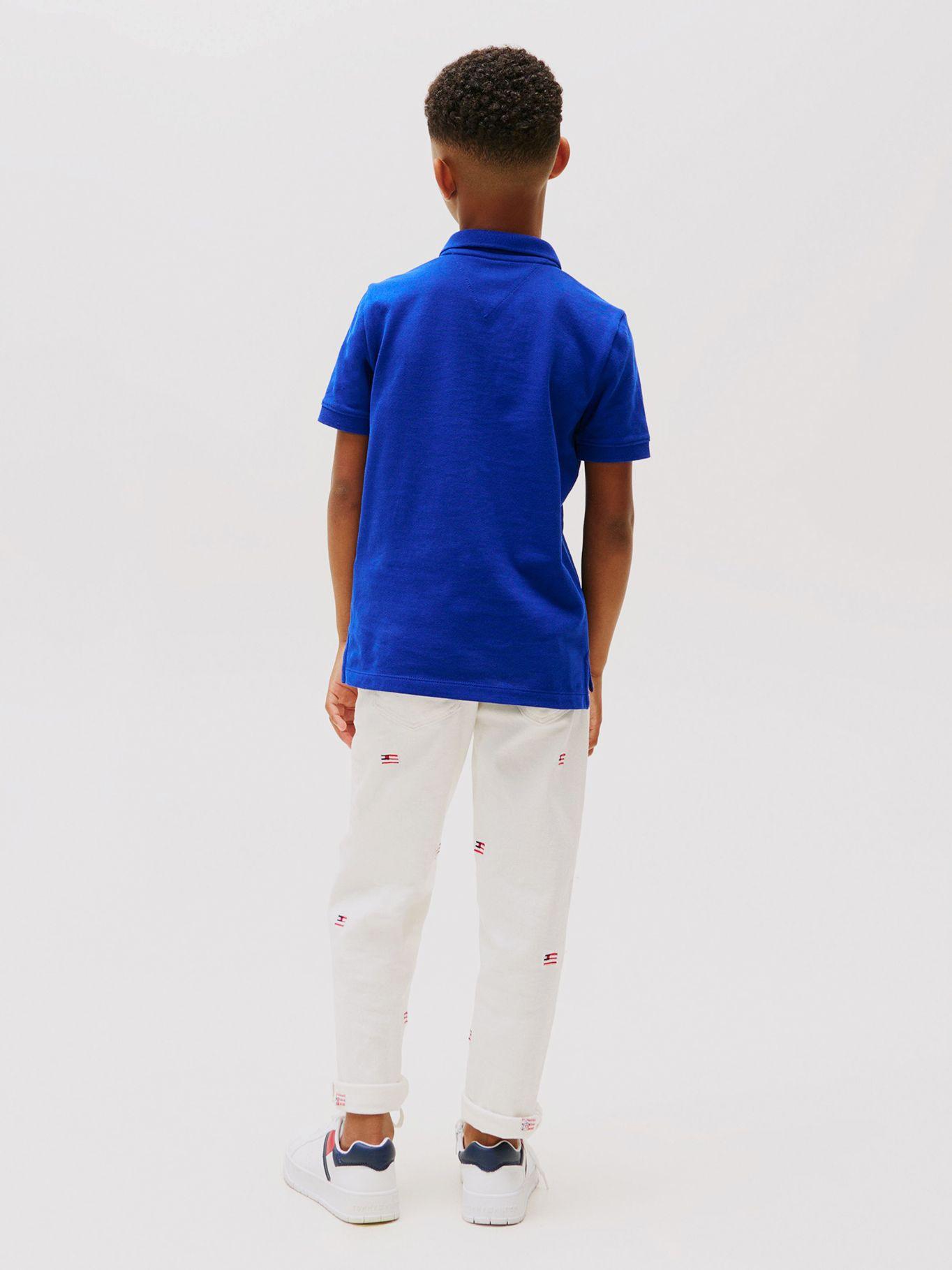 Polo Logo Regular Essential Azul Tommy Hilfiger-2