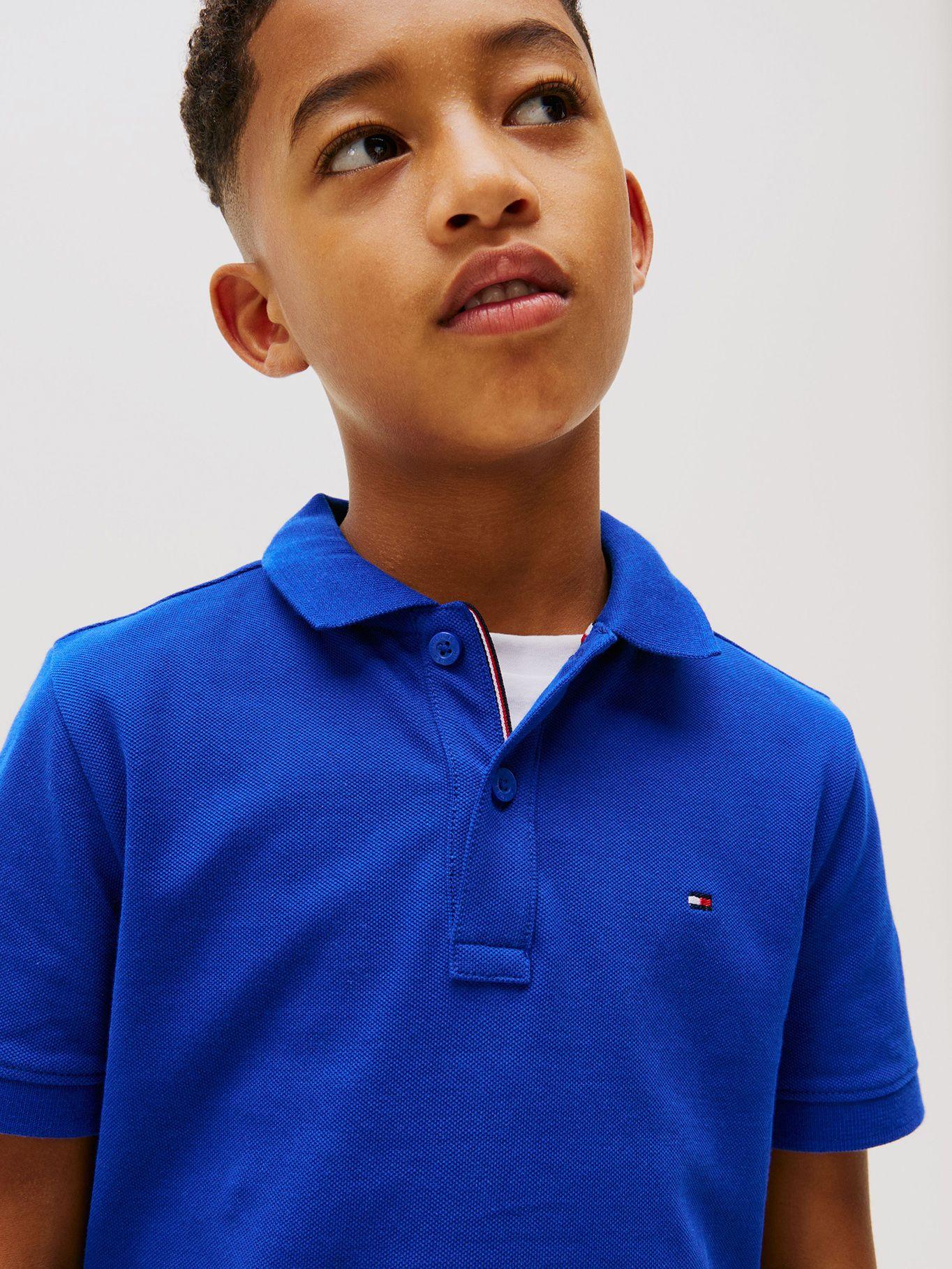 Polo Logo Regular Essential Azul Tommy Hilfiger-3