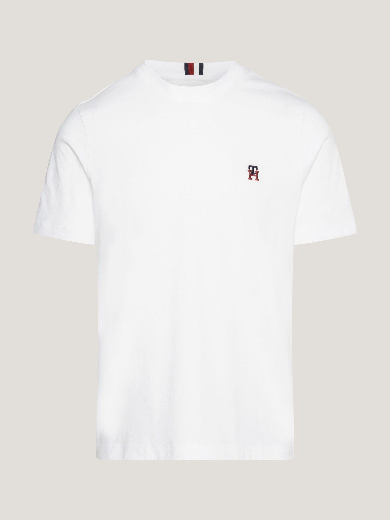 Polera Logo Monogram Blanco Tommy Hilfiger-4