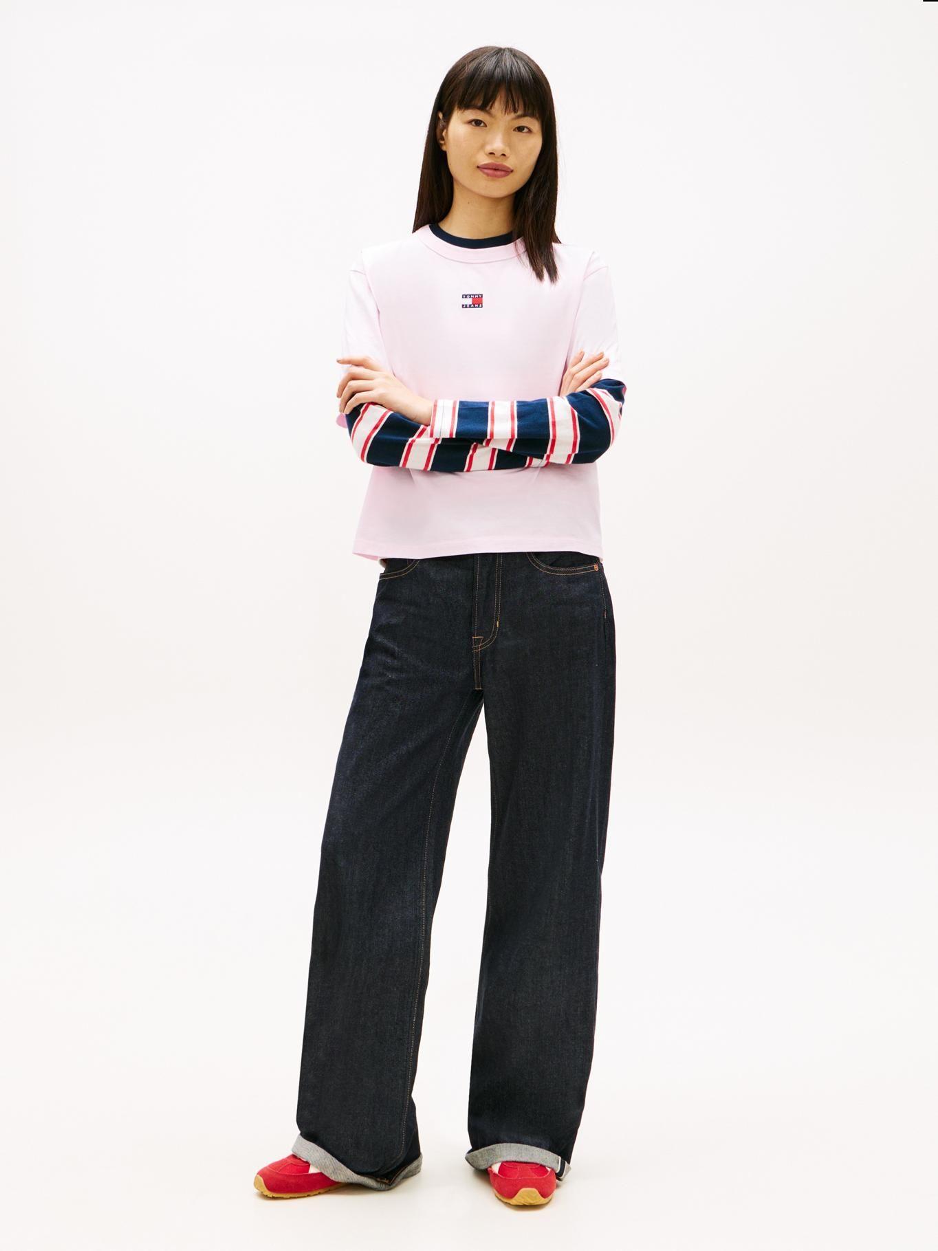 Polera Boxy Con Logo Relaxed Fit-1