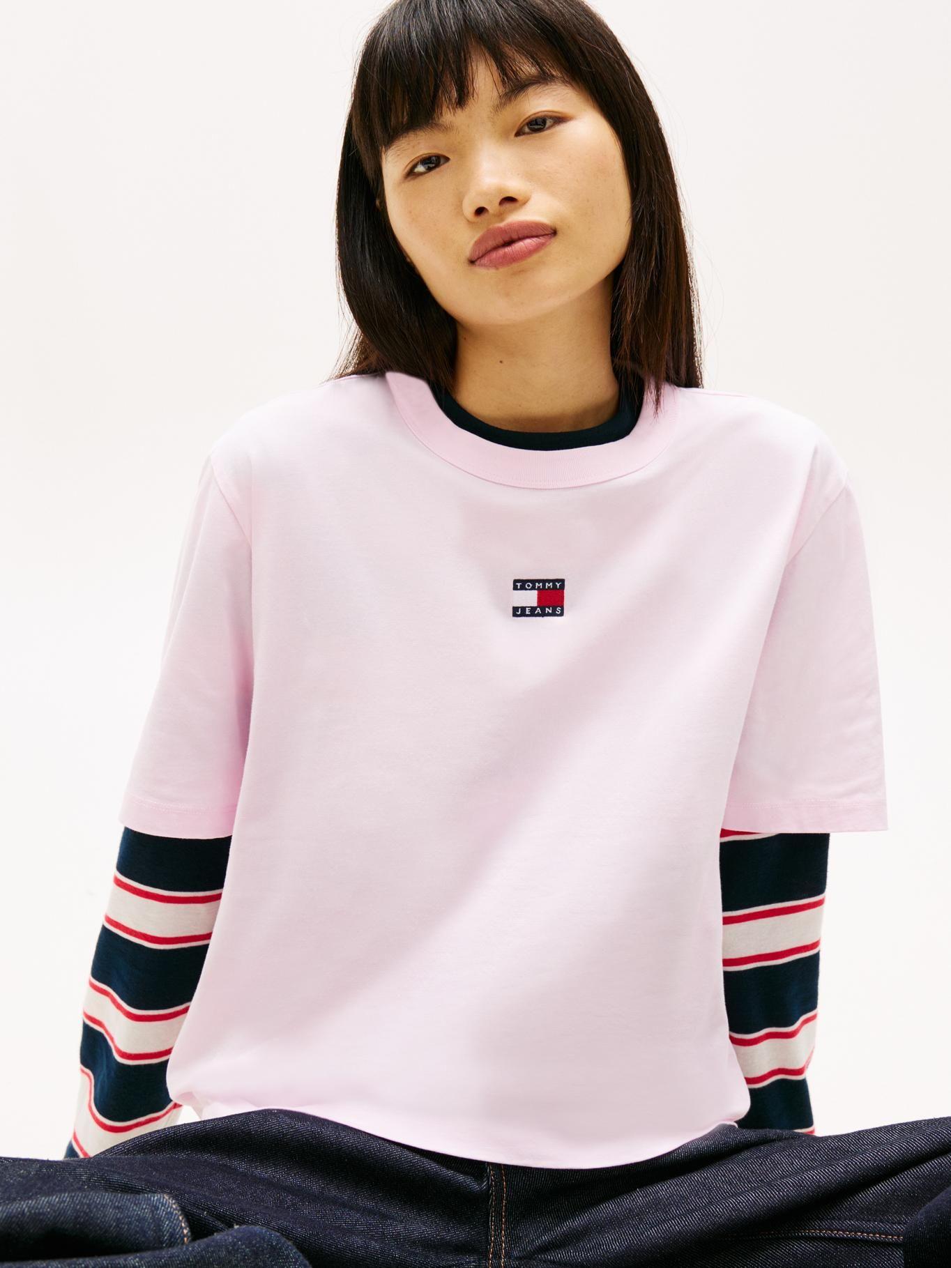 Polera Boxy Con Logo Relaxed Fit-3