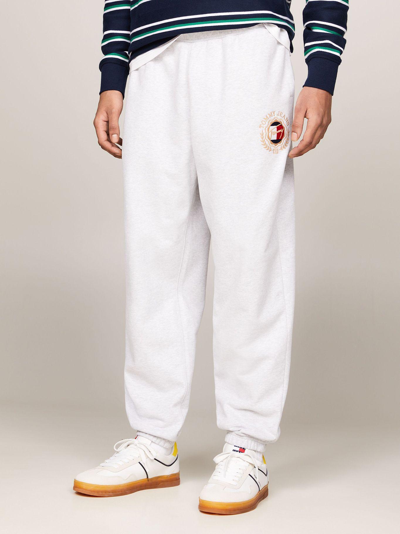 Joggers Explorer Relaxed Con Logo Gris Tommy Jeans-1