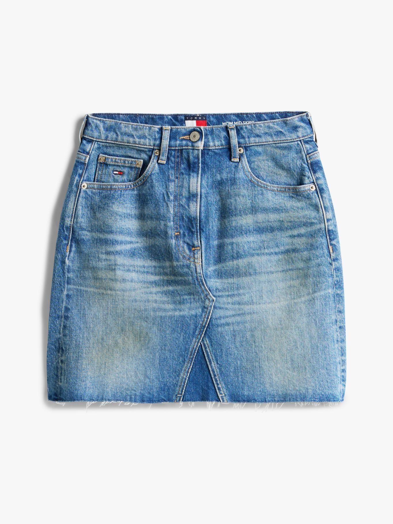 Falda Mom Denim Azul Tommy Jeans-4