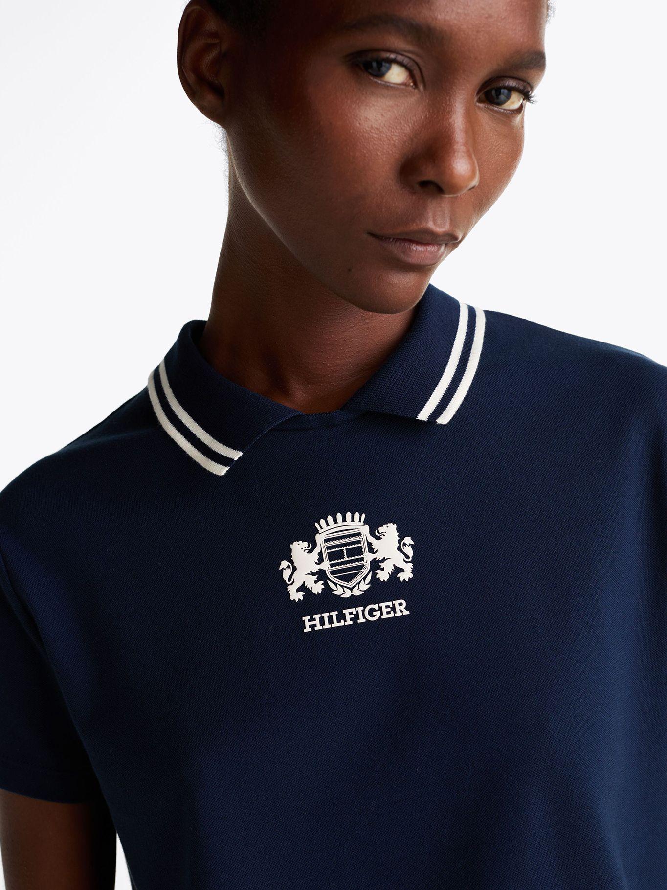 Polo Varsity Regular Fit Azul Tommy Hilfiger-3