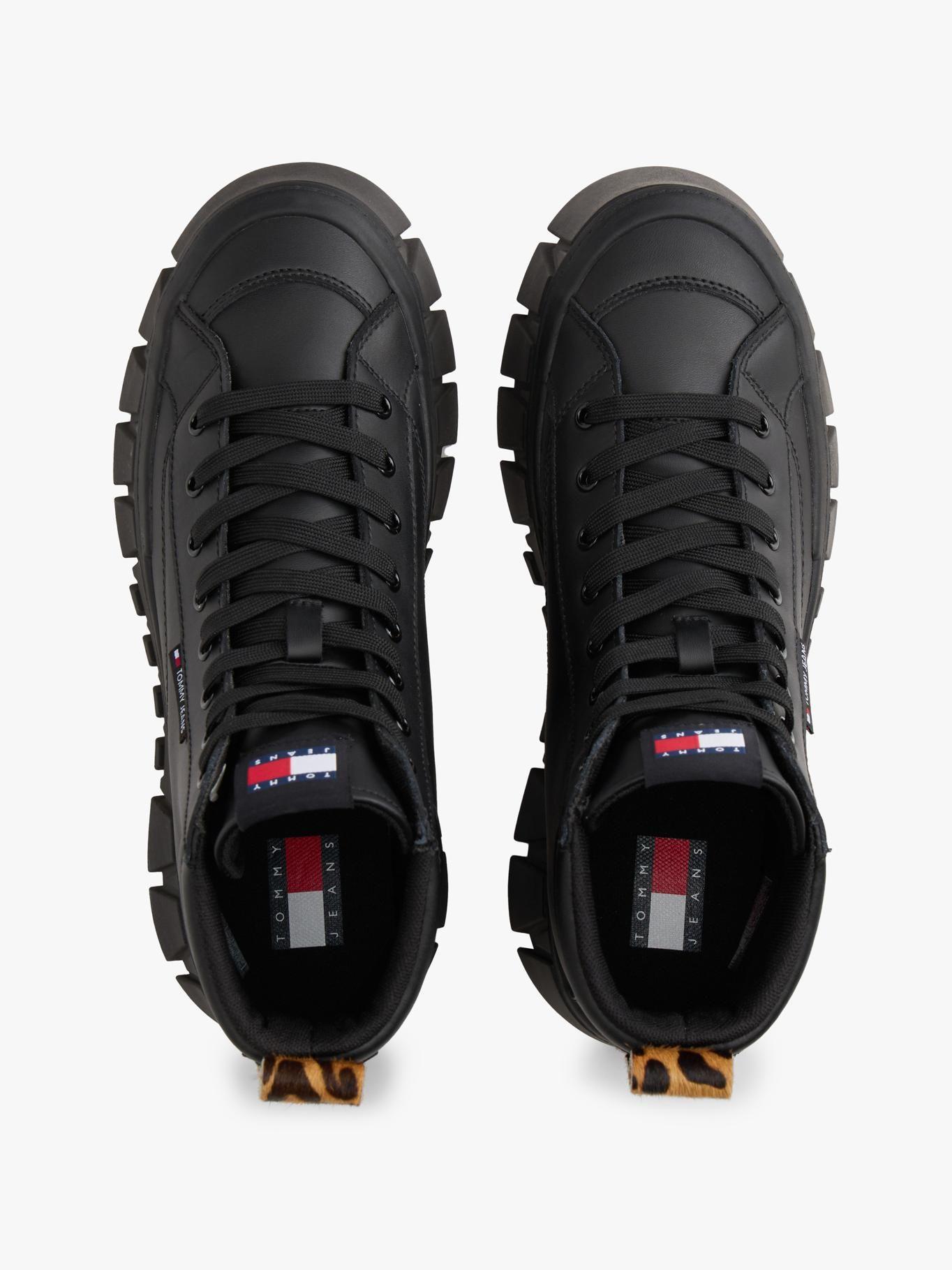 Zapatillas Flatform Leopard Negro Tommy Jeans-2