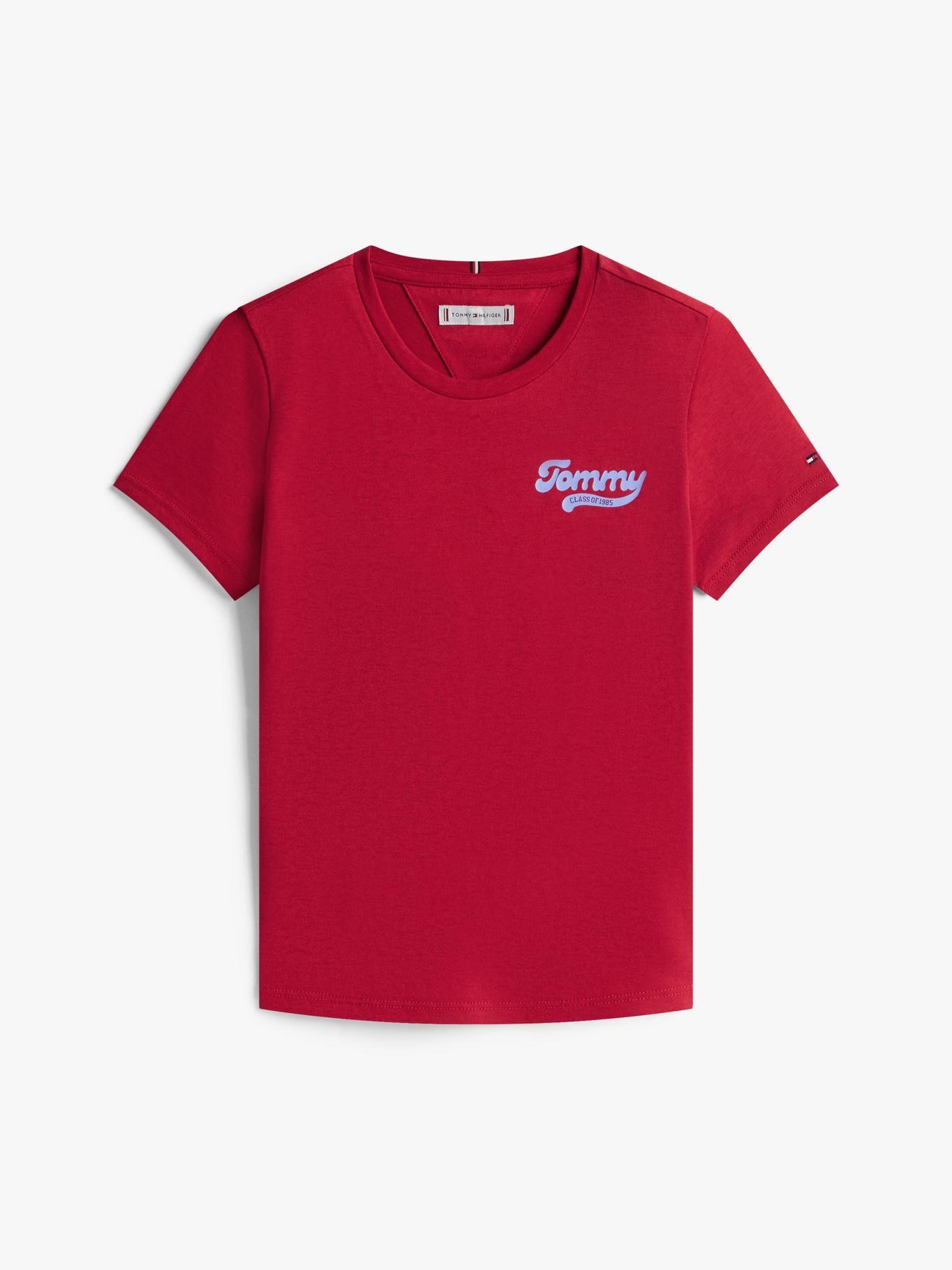 Polera Varsity Con Logo Rojo Tommy Hilfiger-4