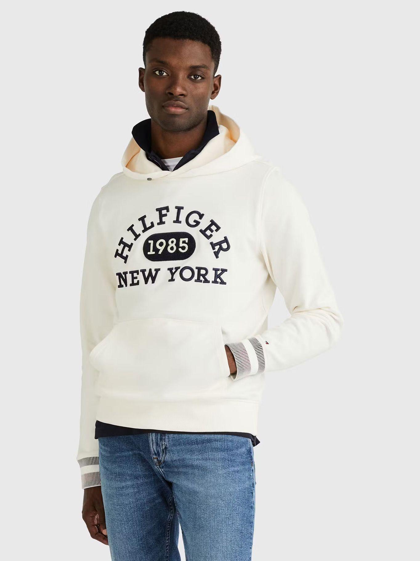 Polerón Hoodie Monotype Blanco Tommy Hilfiger-0